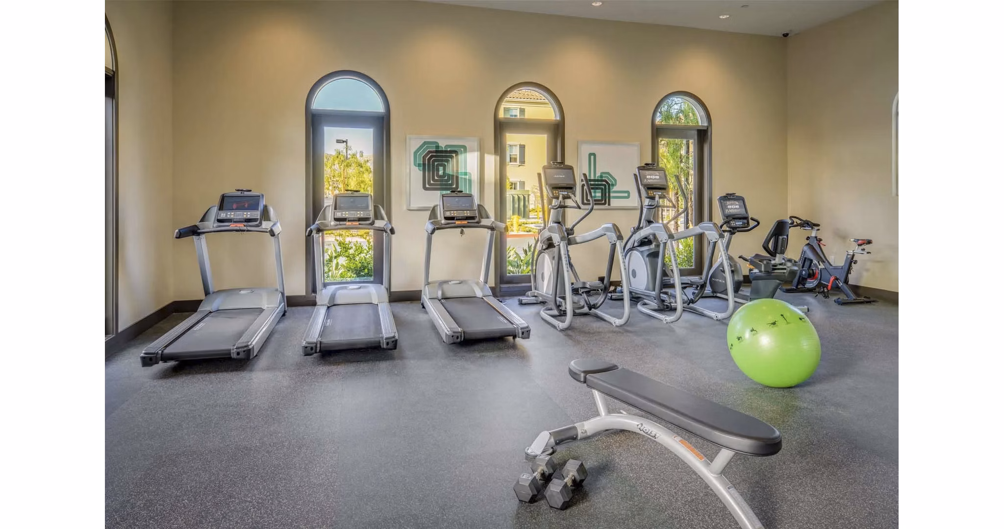 Fitness Center at Anton Portola Apartments