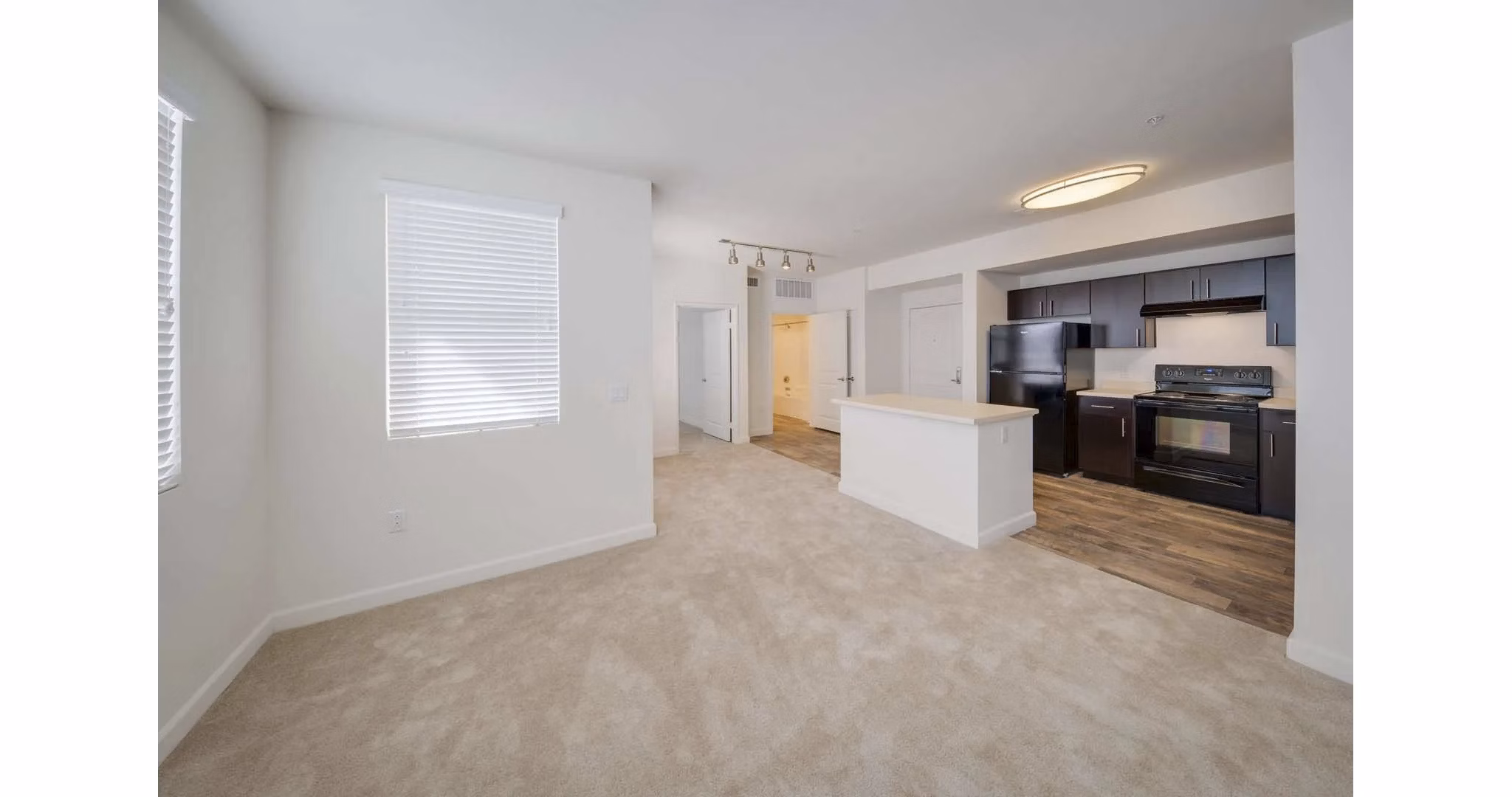 Living Room at Anton Portola Apartments