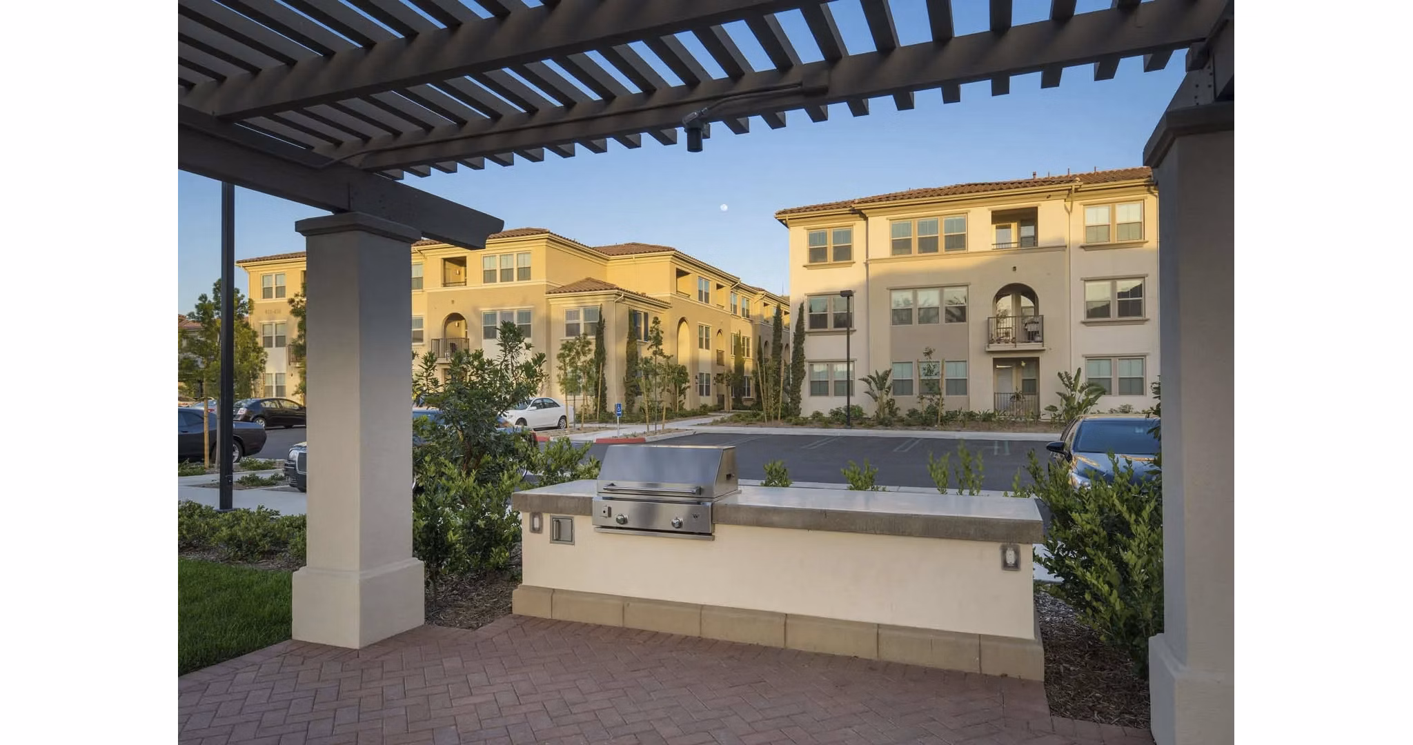 Patio at Anton Portola Apartments