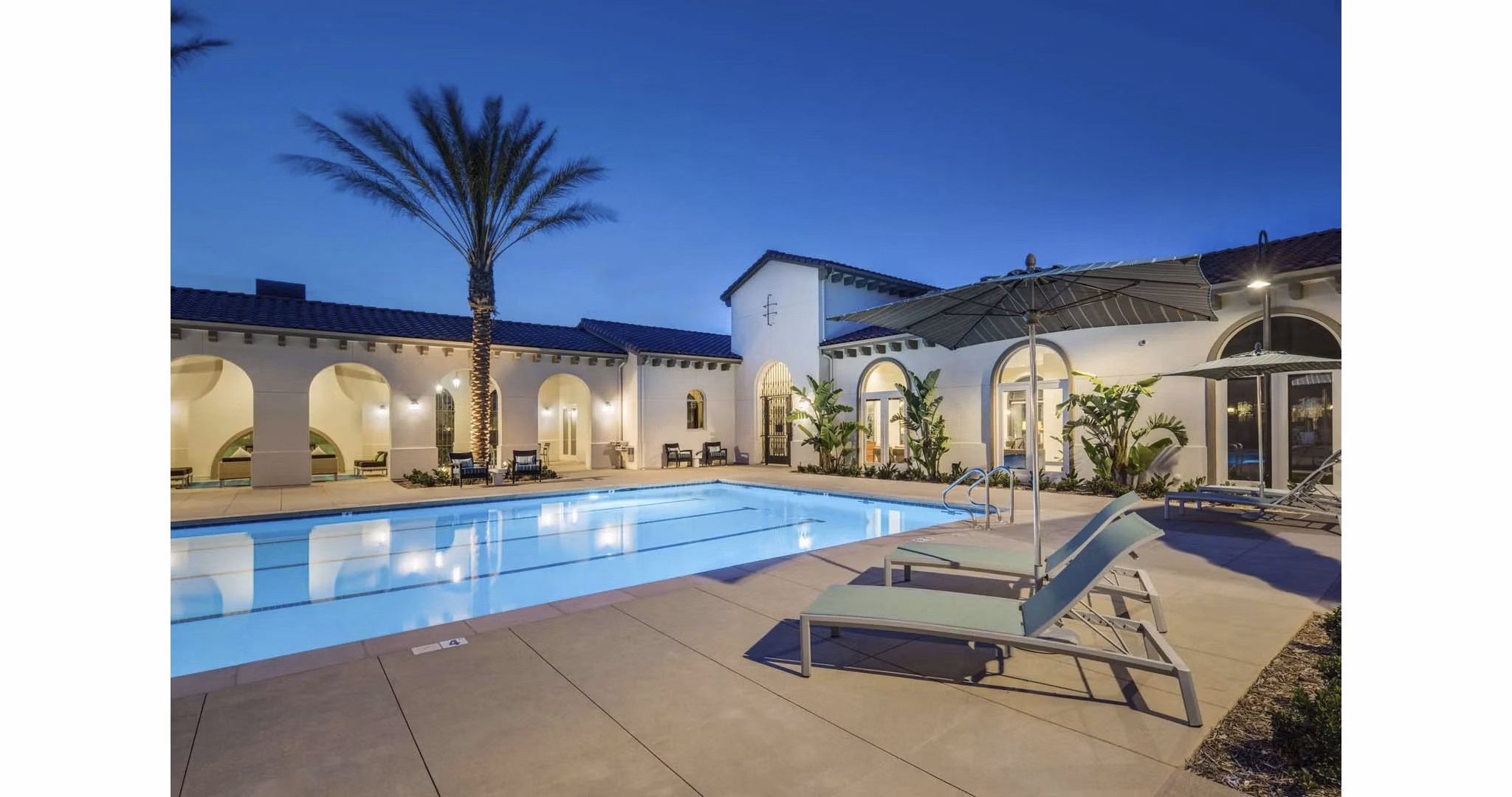 Pool at Anton Portola Apartments
