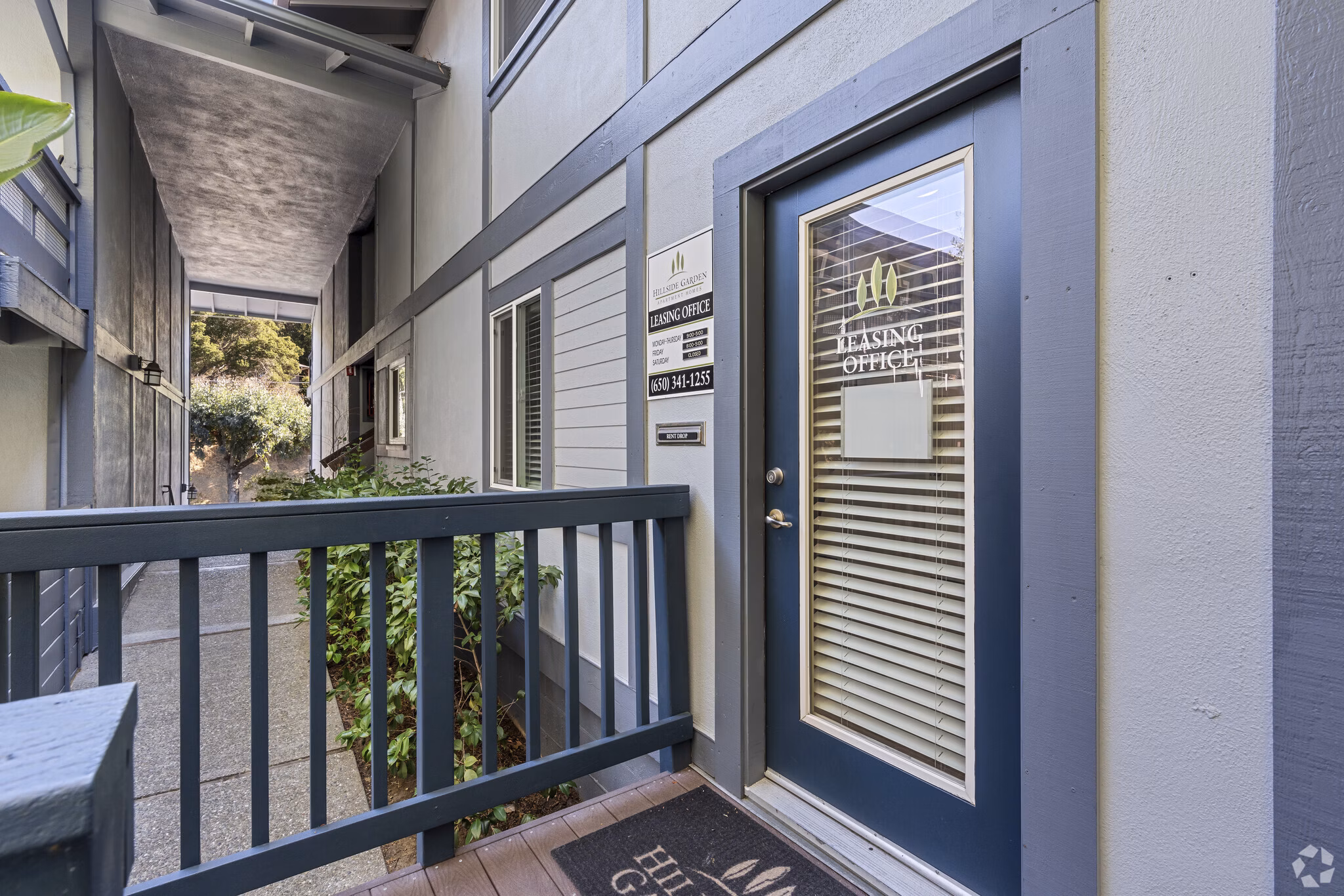 building at Hillside Garden Apartments
