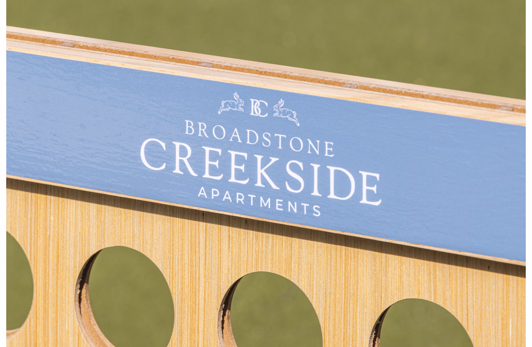 signage at Broadstone Creekside Apartments