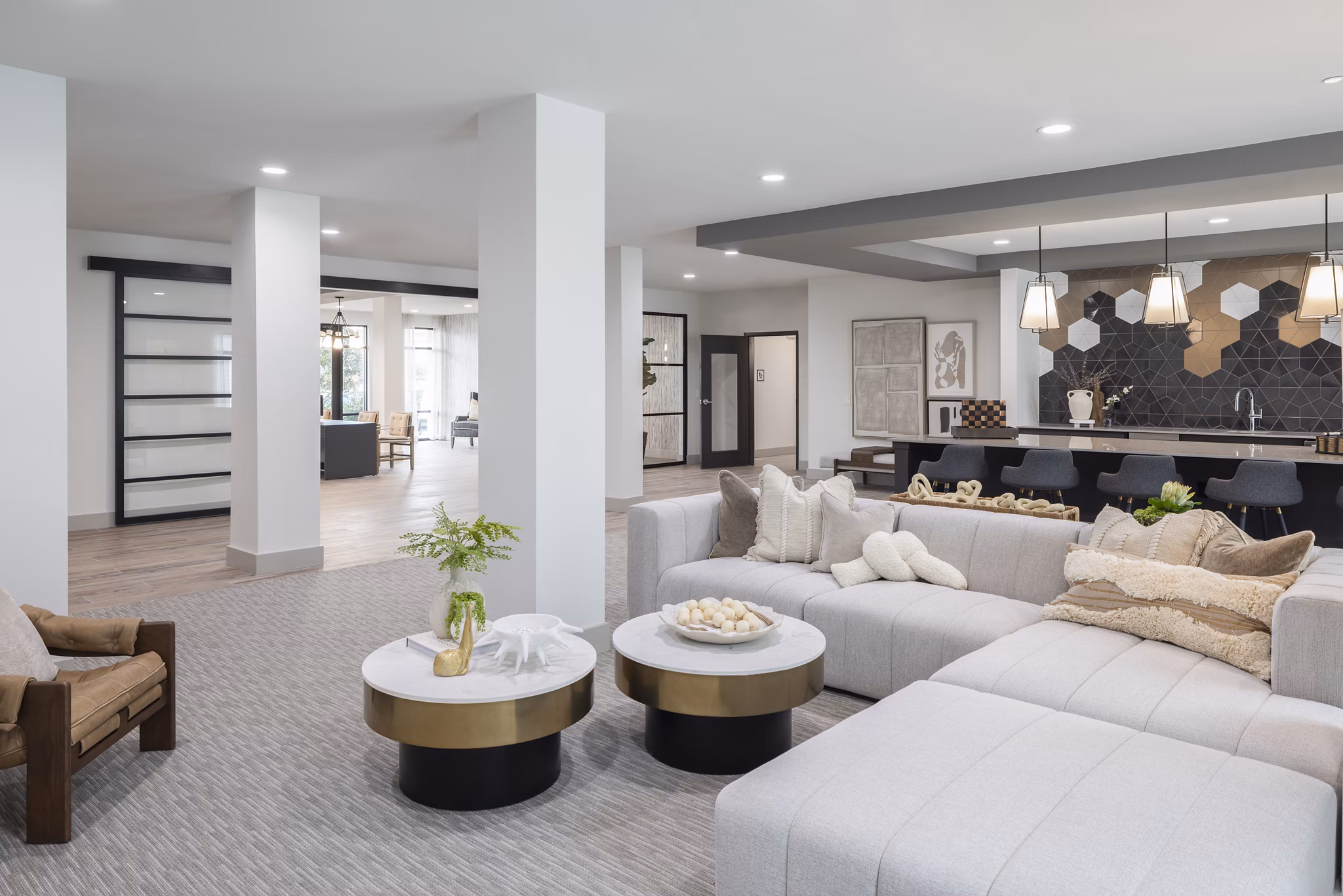 clubhouse at Broadstone Creekside Apartments 