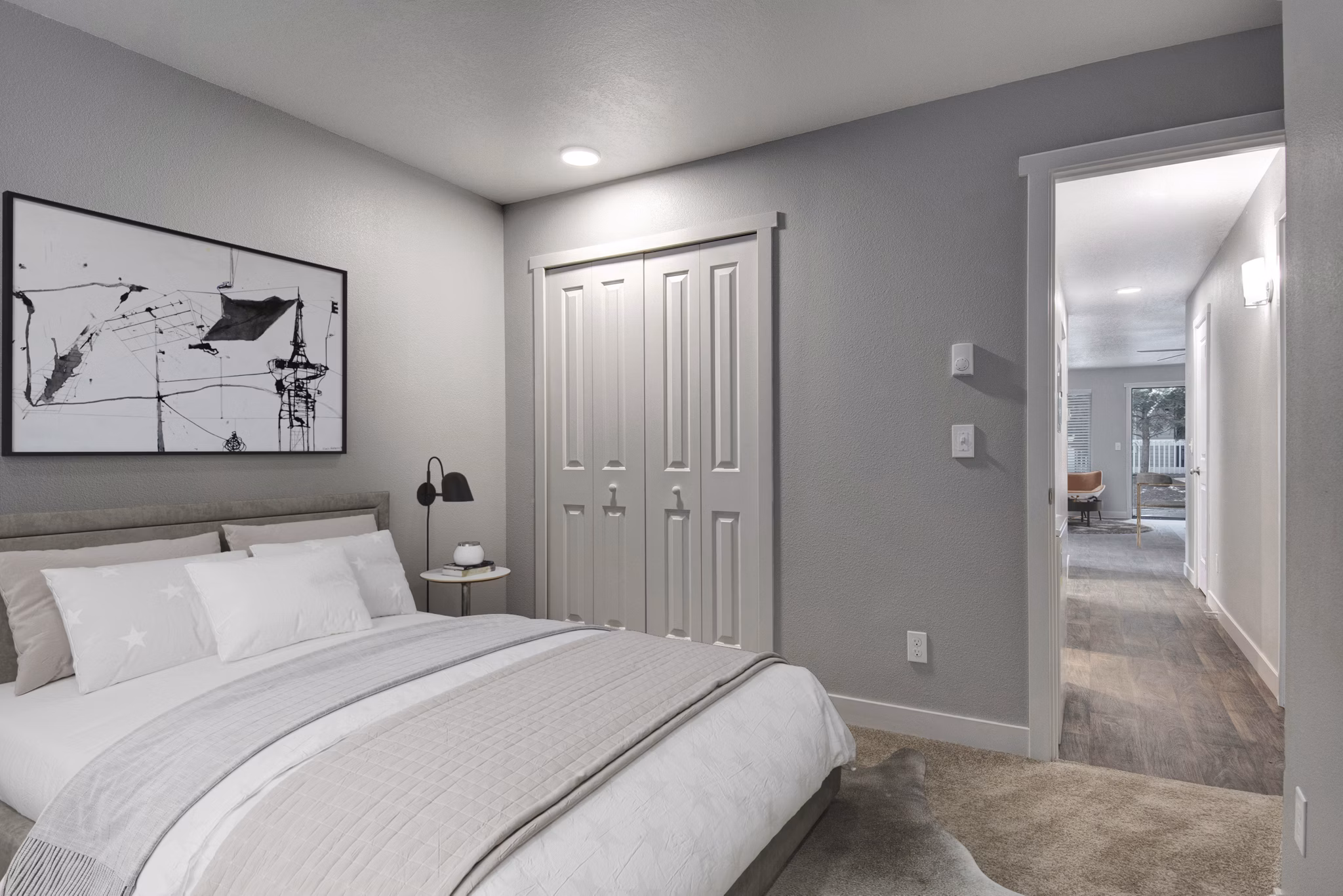 Bedroom at Arbor Creek Apartments