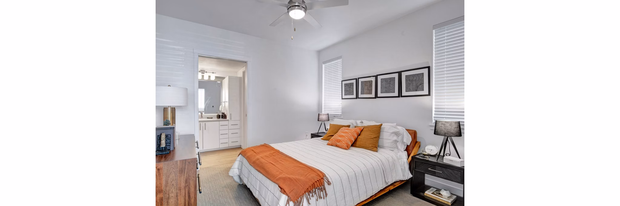 Bedroom at Martingale Apartments