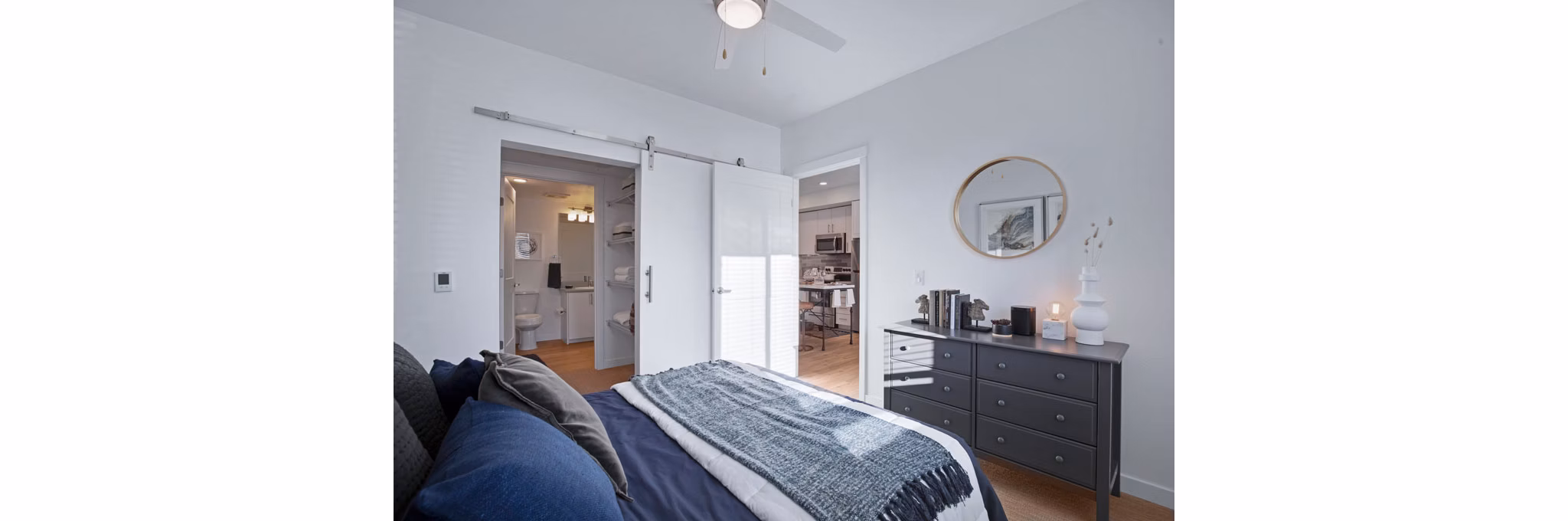 Bedroom at Martingale Apartments