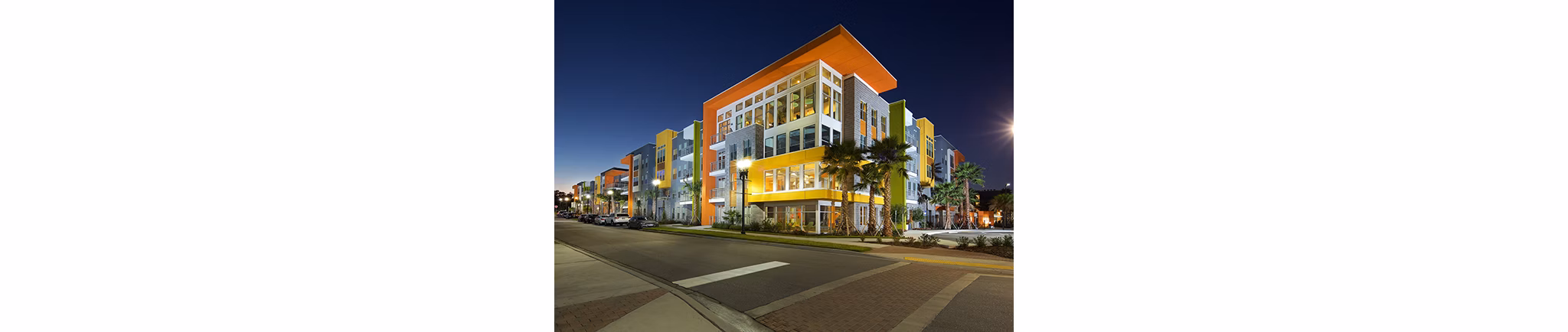 building at Brooklyn Riverside Apartments