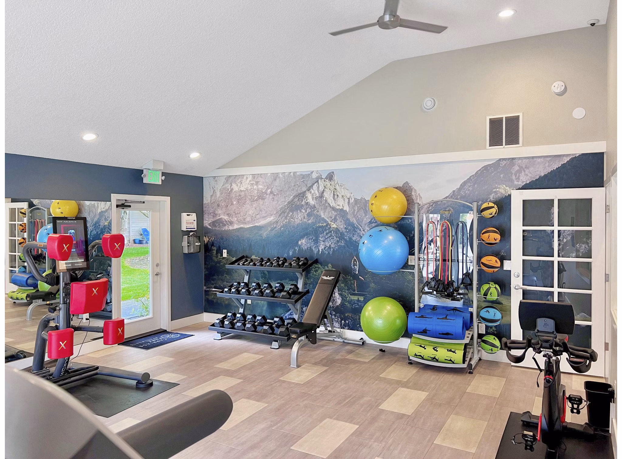 Fitness Center at Carriage Park Apartments