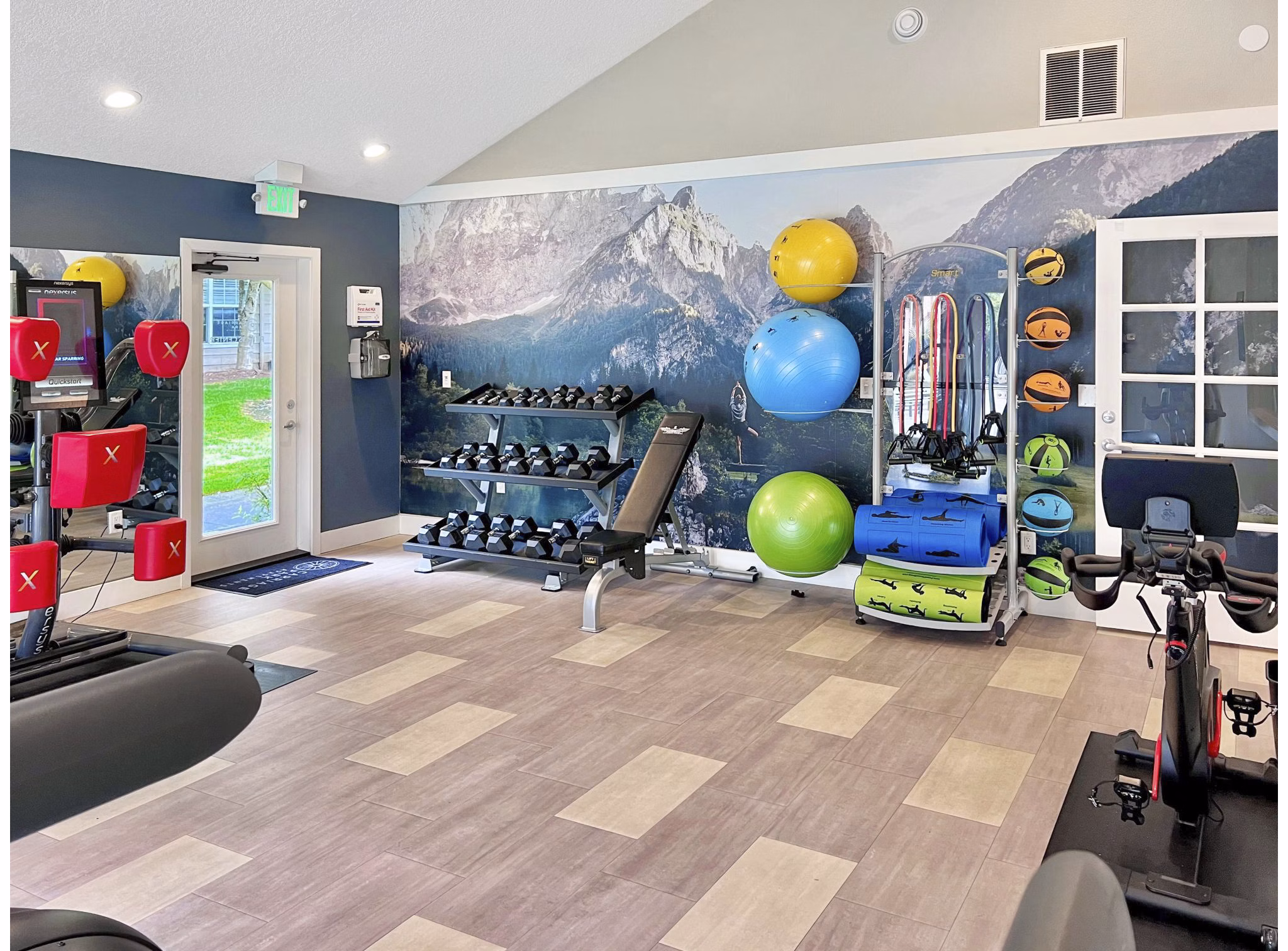 Fitness Center at Carriage Park Apartments