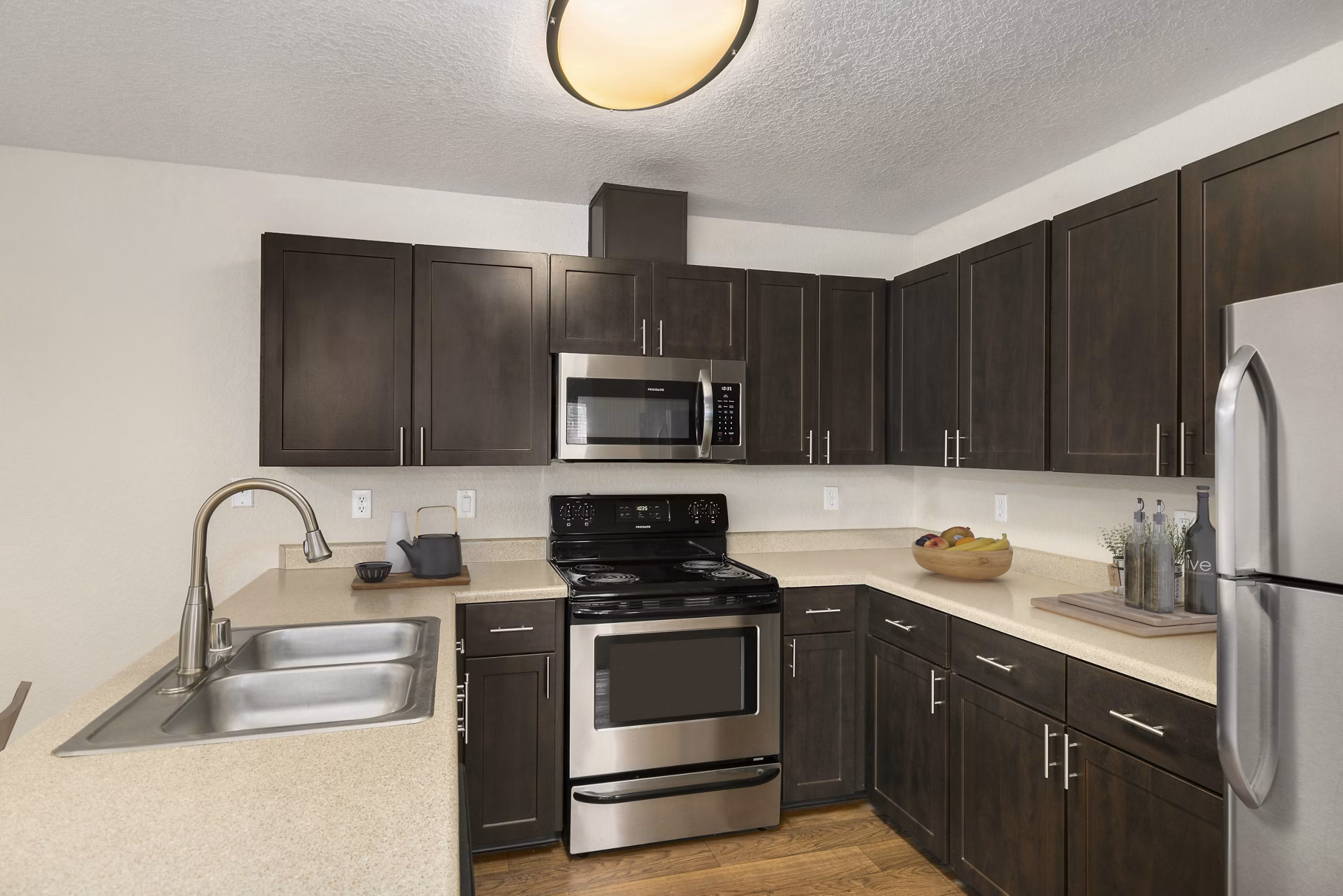 Kitchen at Carriage Park Apartments