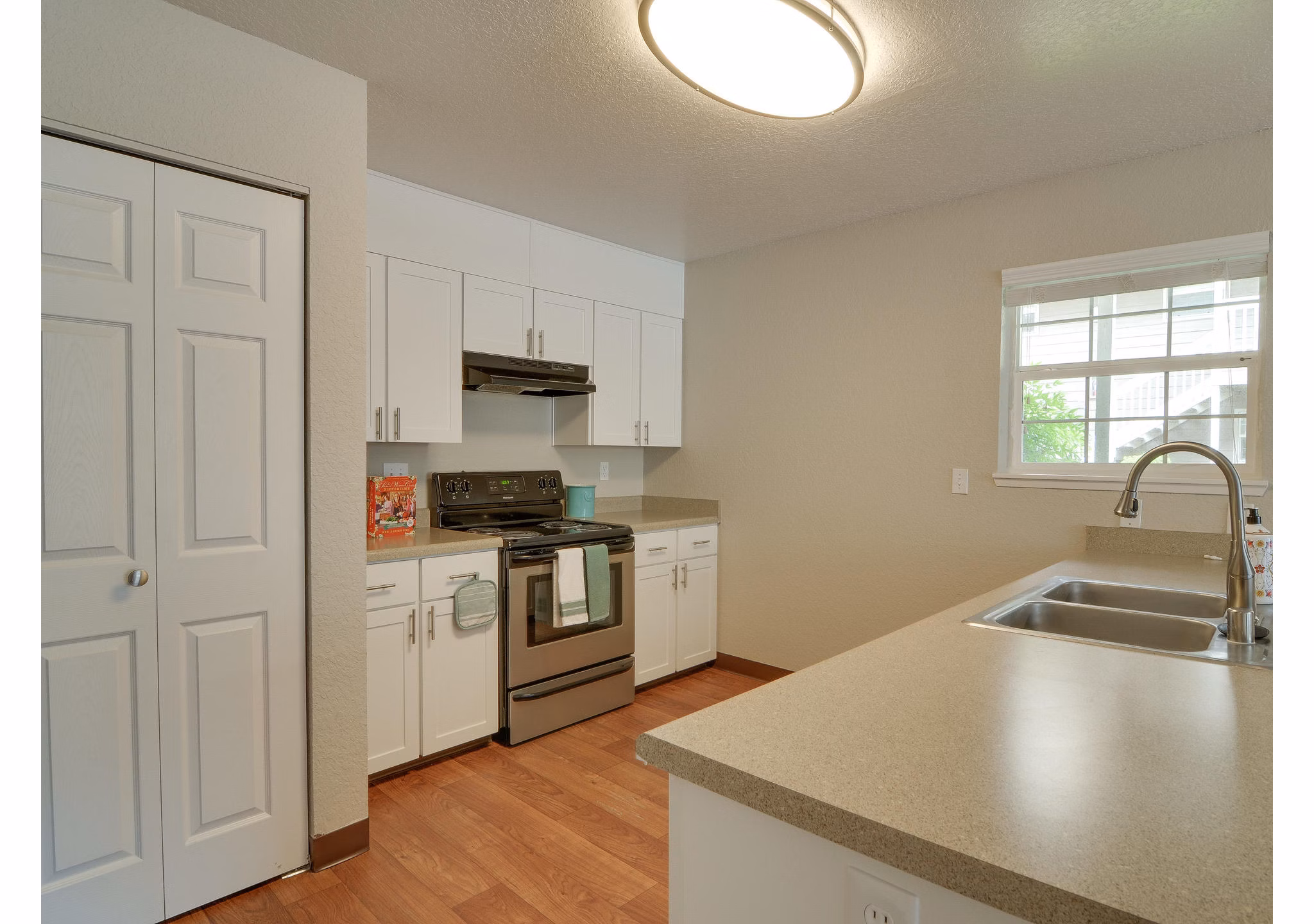 Kitchen at Carriage Park Apartments