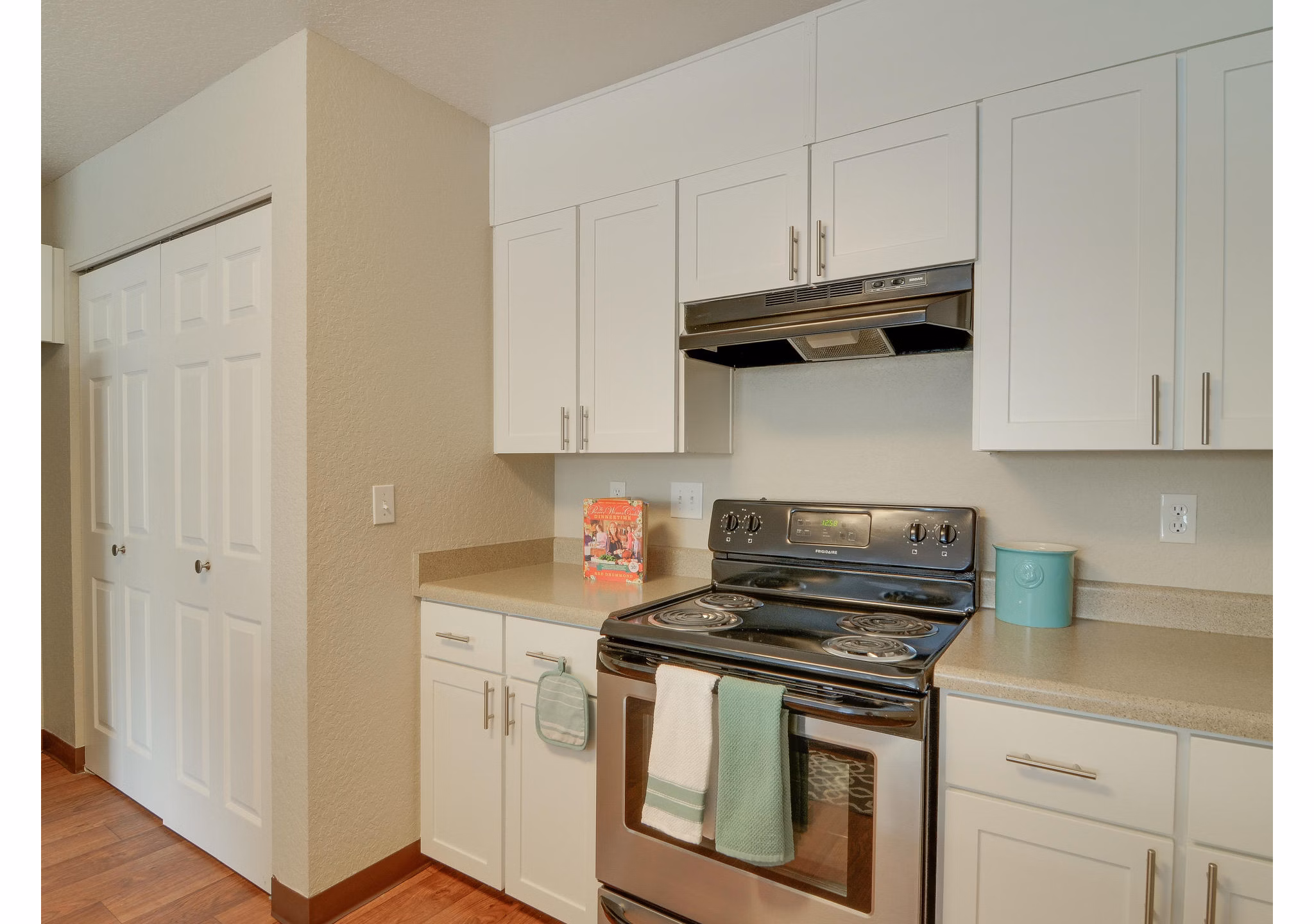 Kitchen at Carriage Park Apartments