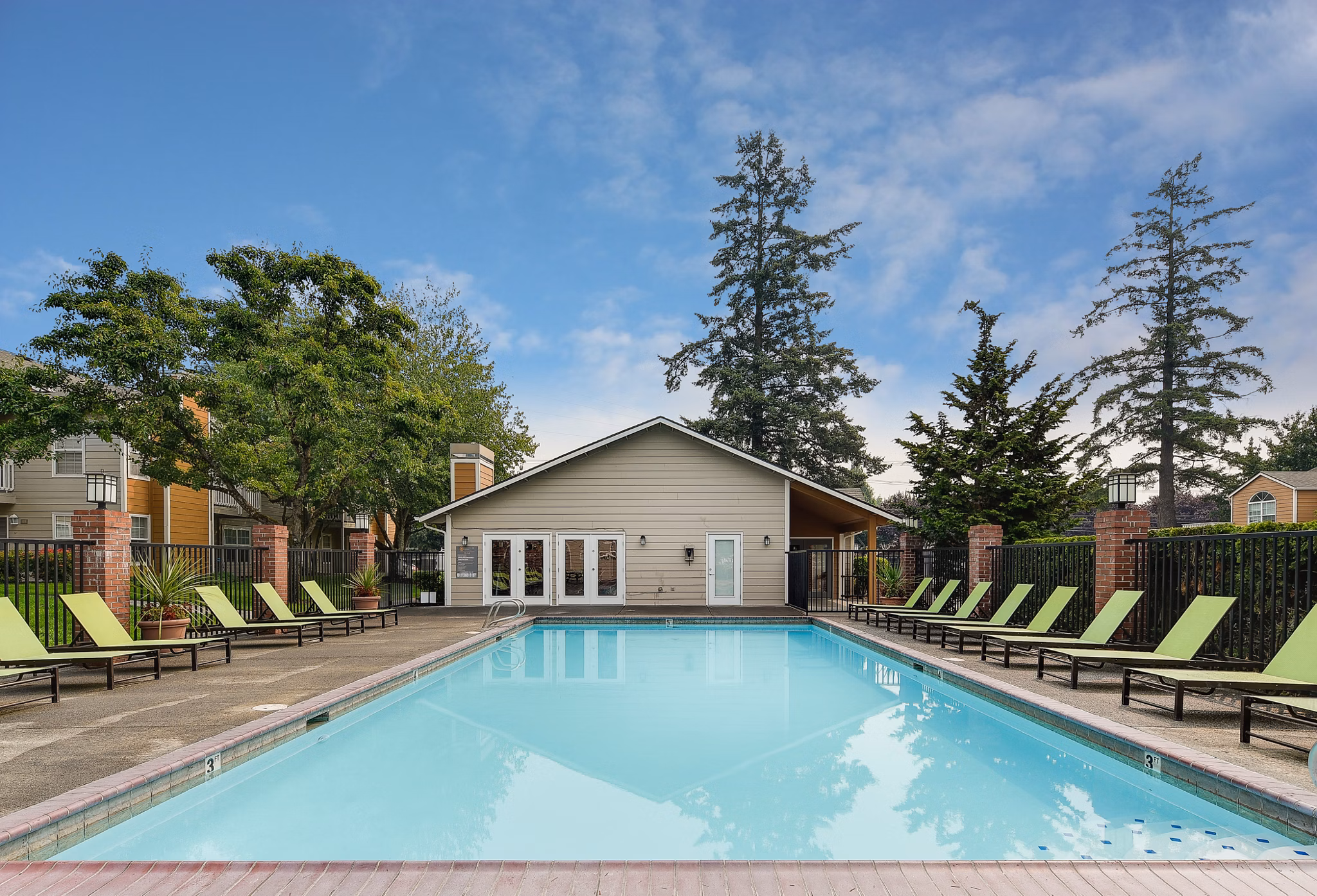 Pool at Carriage Park Apartments