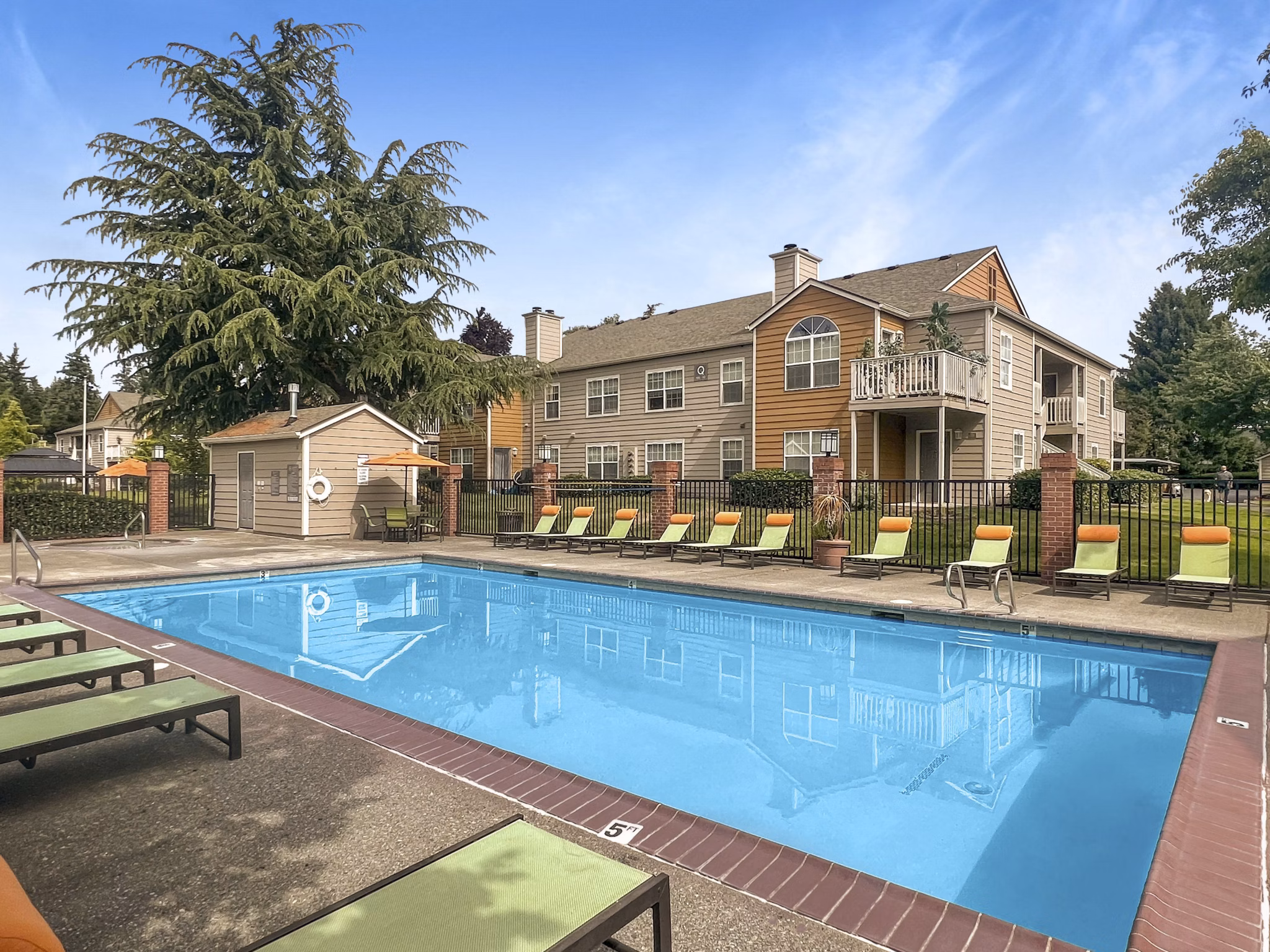 Pool at Carriage Park Apartments