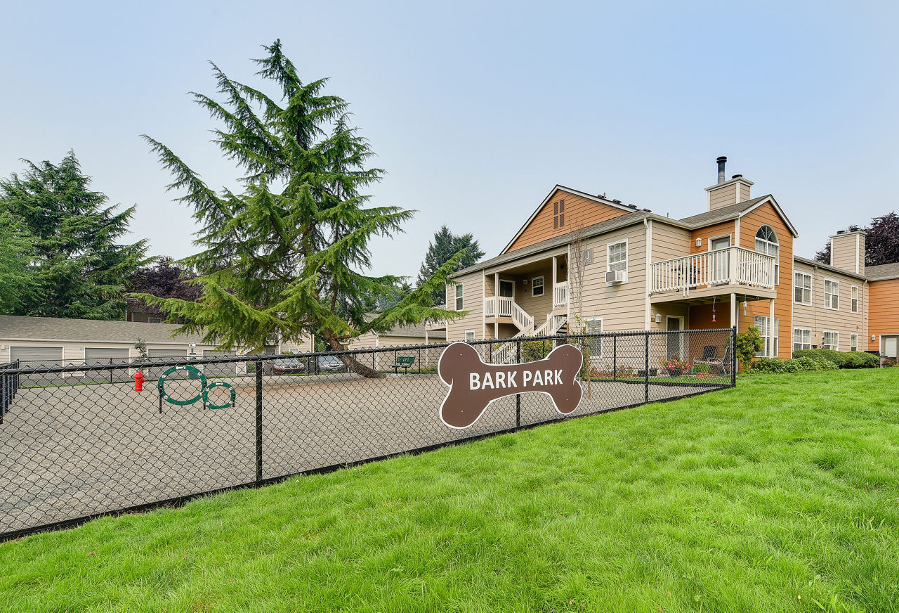 Dog park at Carriage Park