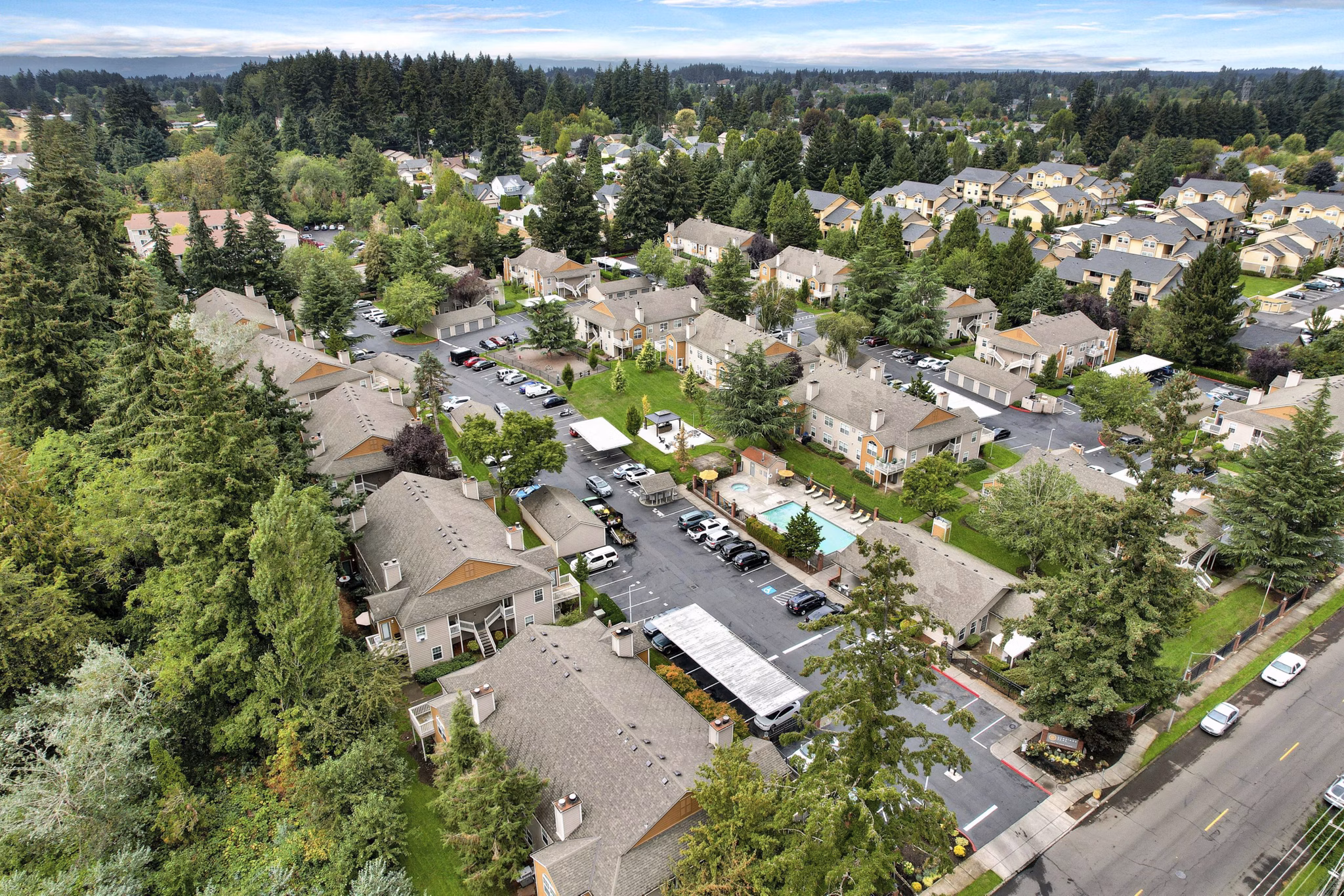 View at Carriage Park Apartments