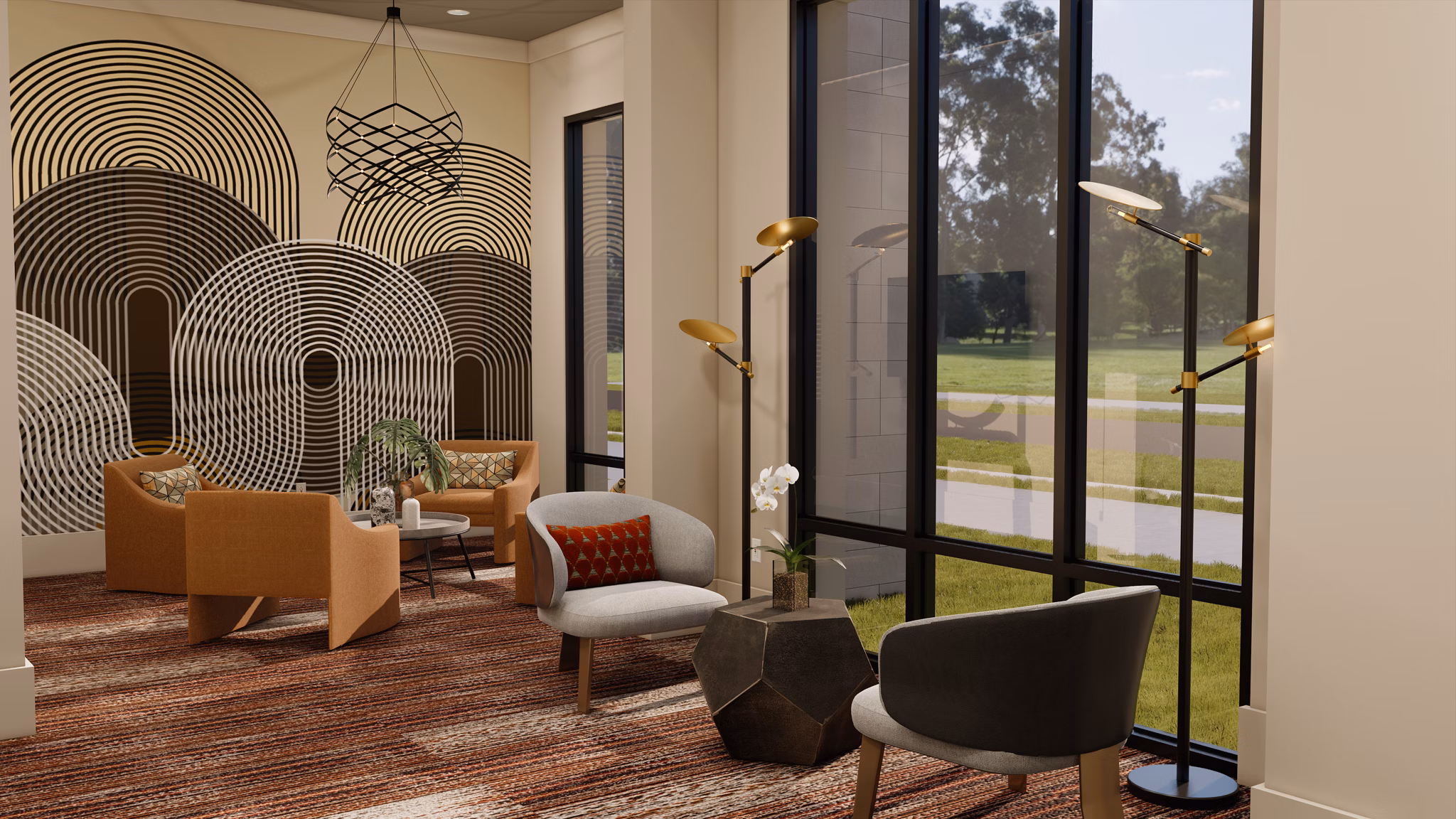 Rendering for Main Street Vista Apartments