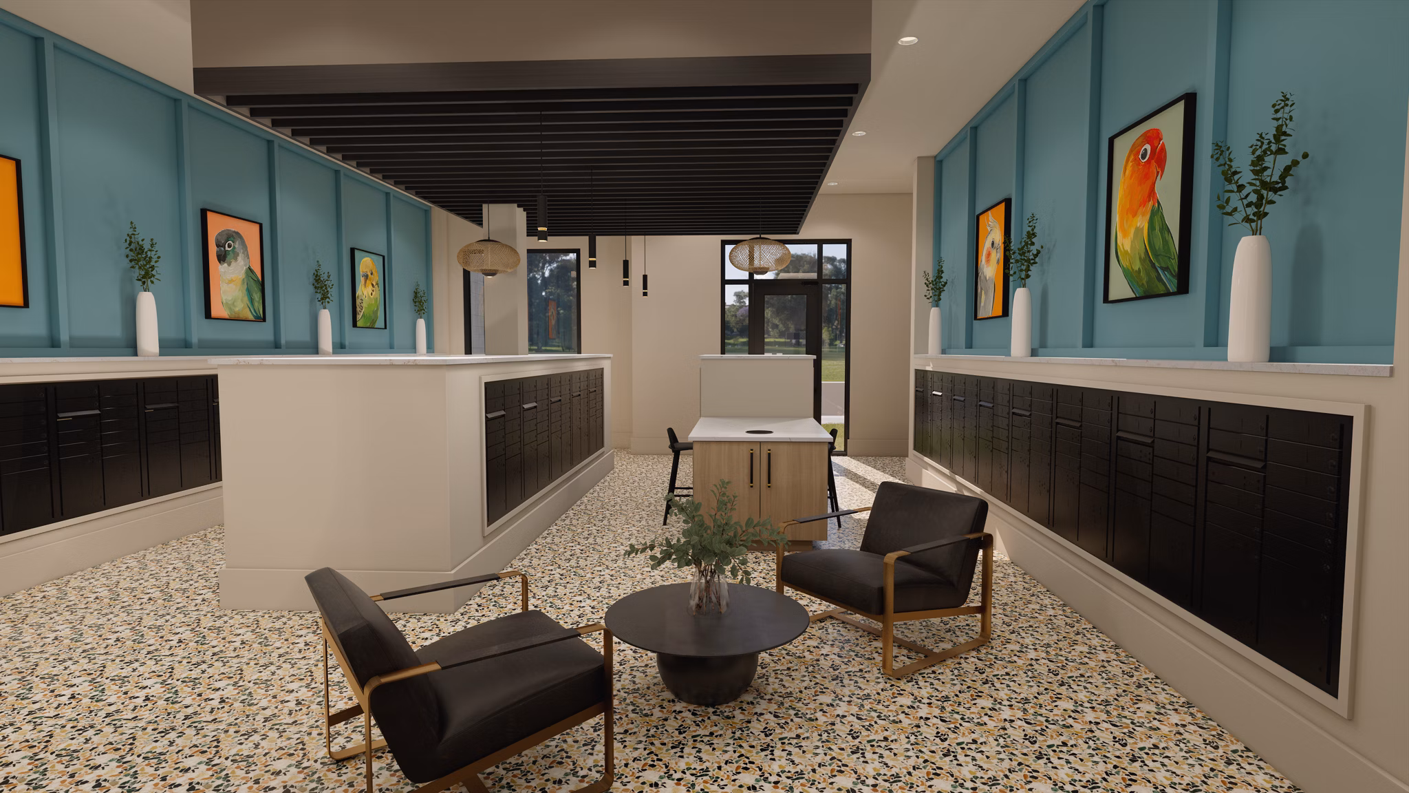 Rendering for Main Street Vista Apartments