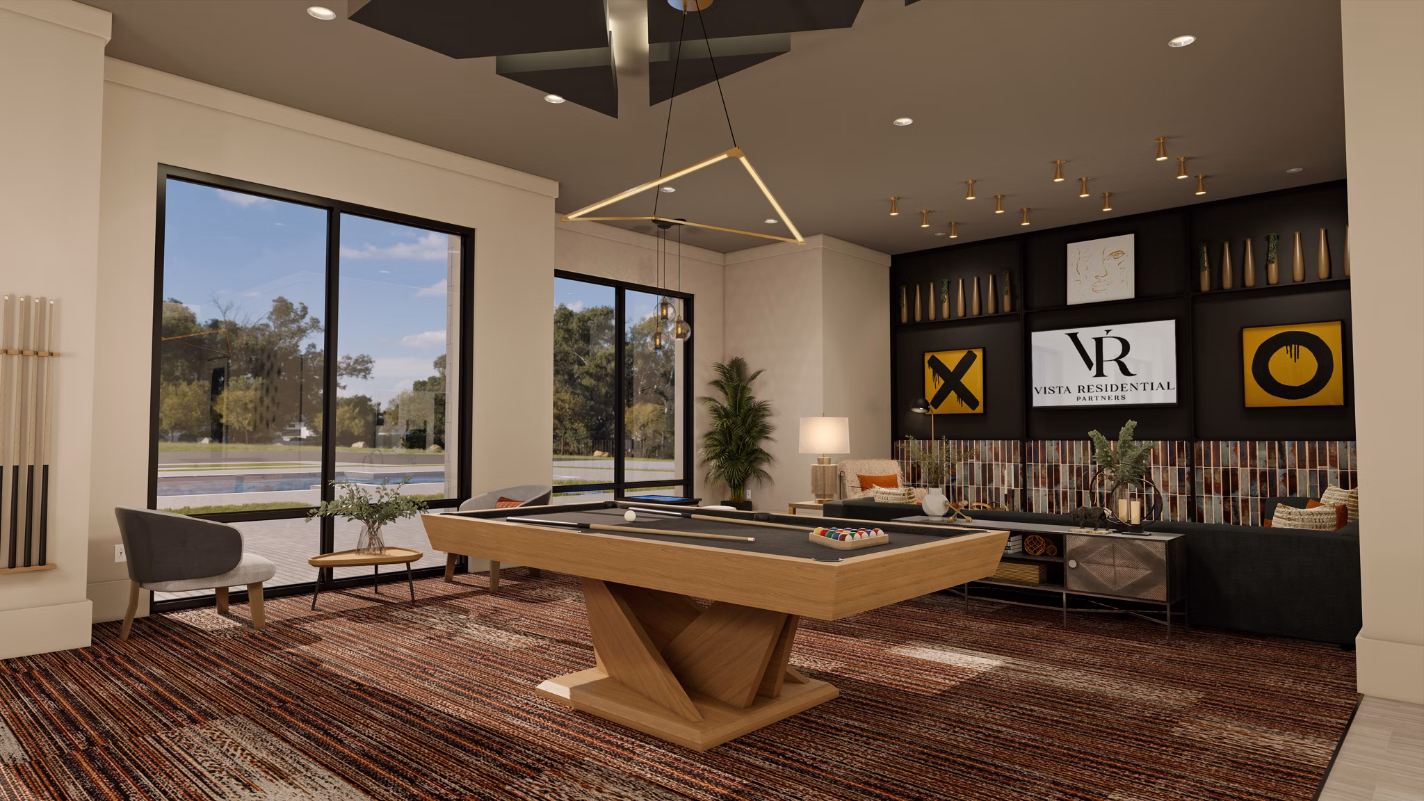 Rendering for Main Street Vista Apartments