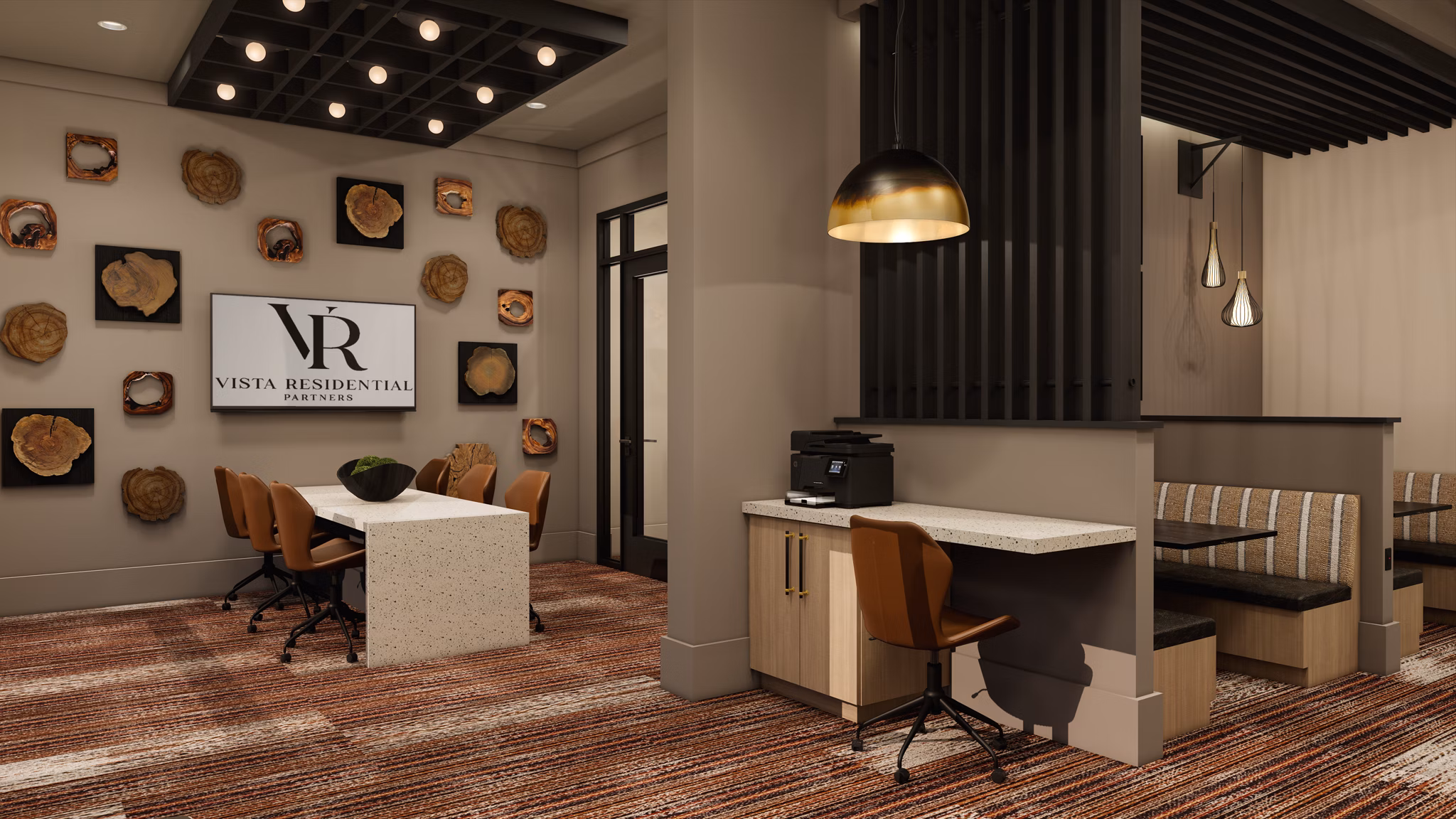 Rendering for Main Street Vista Apartments