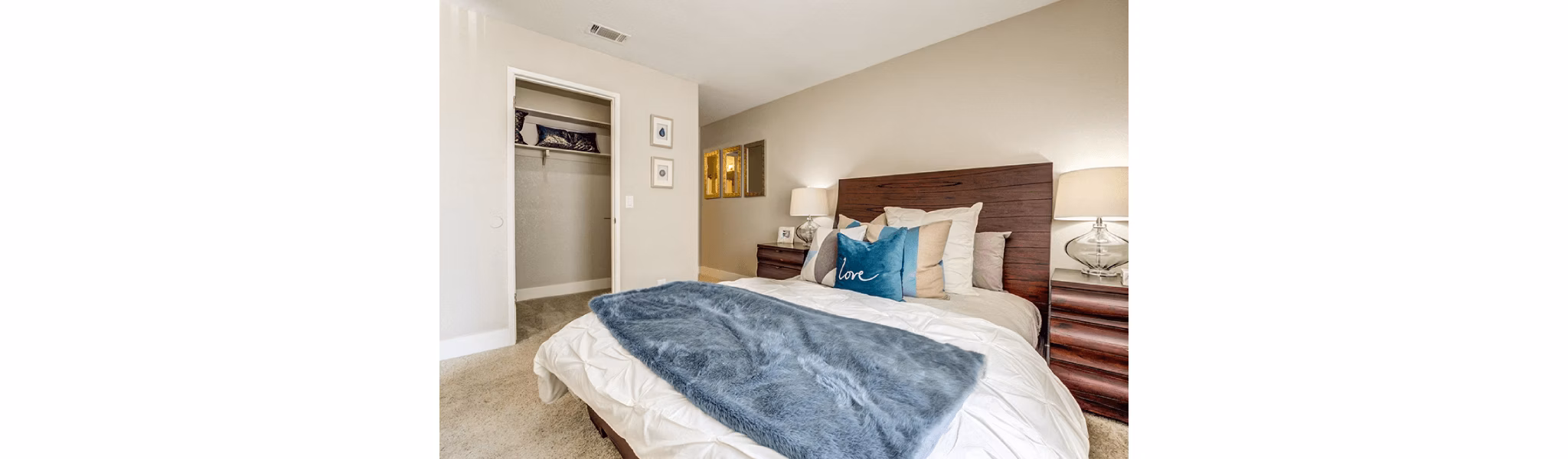 BEDROOM at Kirker Creek Apartments