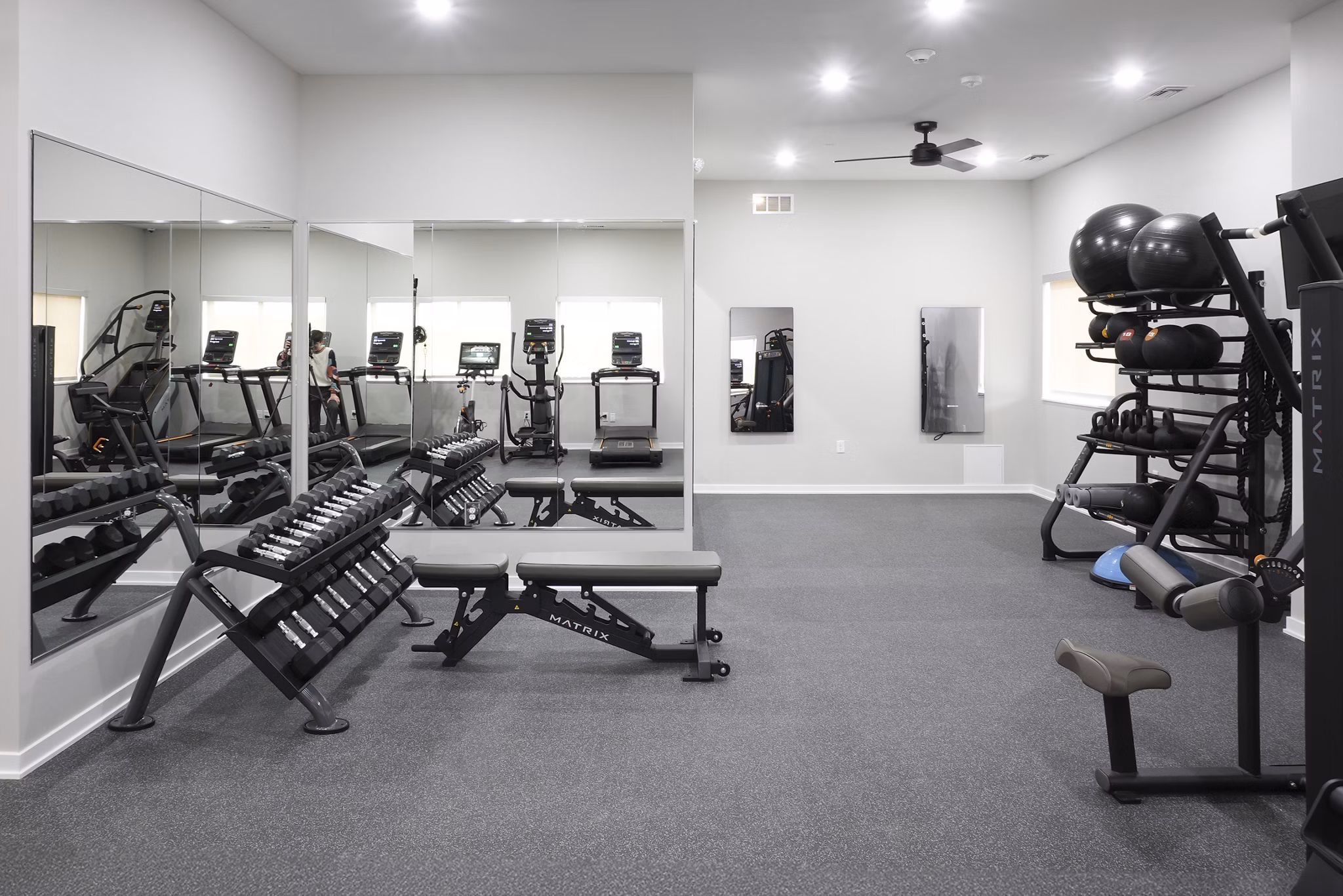 Fitness Center at The Collection at Gretna Landing Apartments