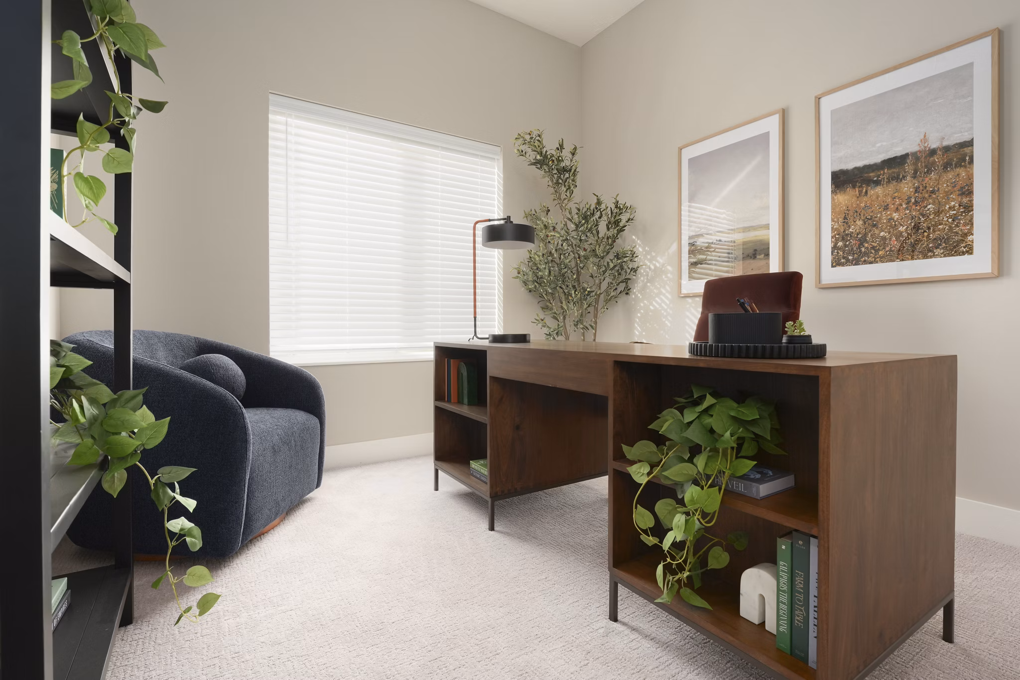 Living Room at The Collection at Gretna Landing Apartments