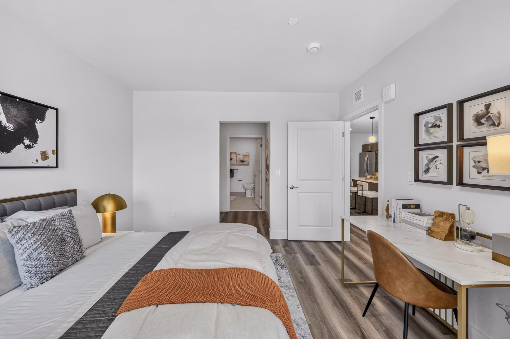 Bedroom at The Park at Fords Corner Apartments