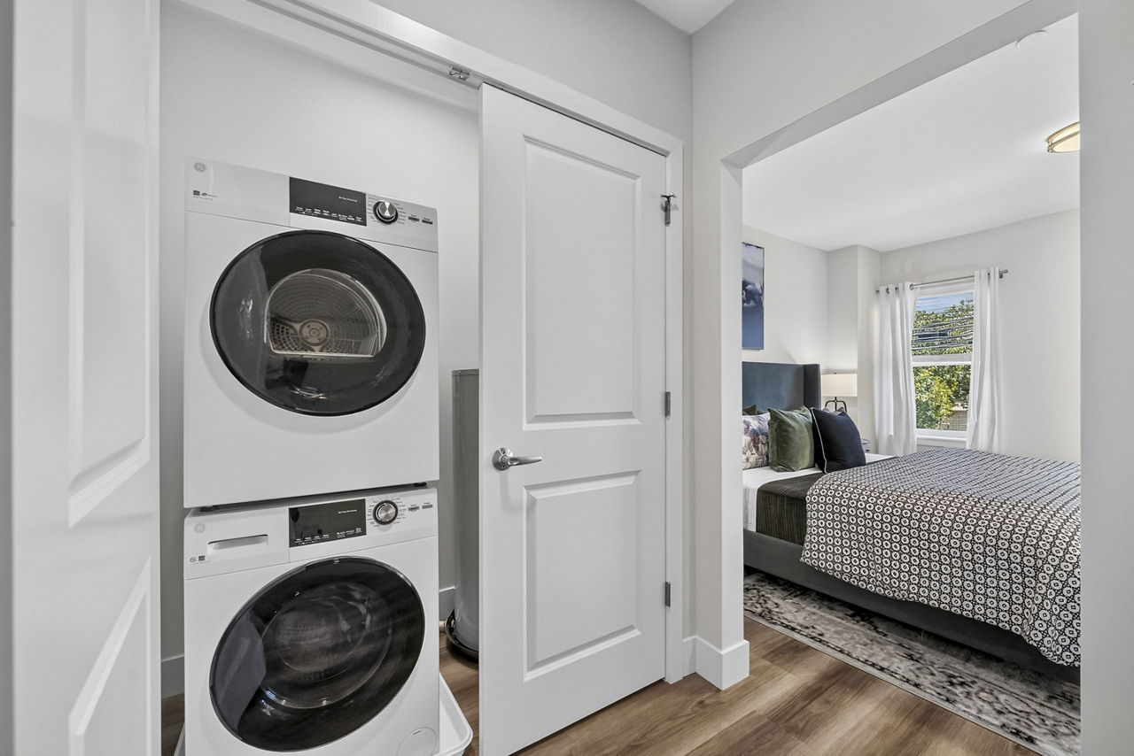 Laundry room at The Park At Fords Corner