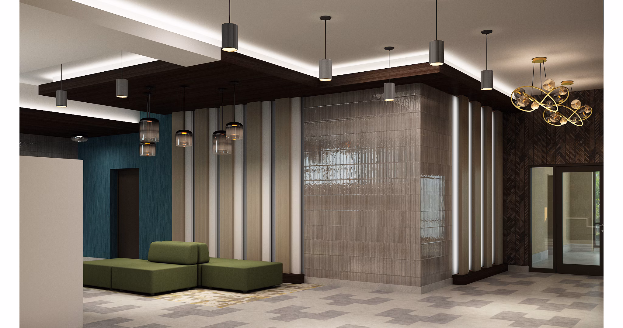 clubhouse at The Park at Fords Corner Apartments 