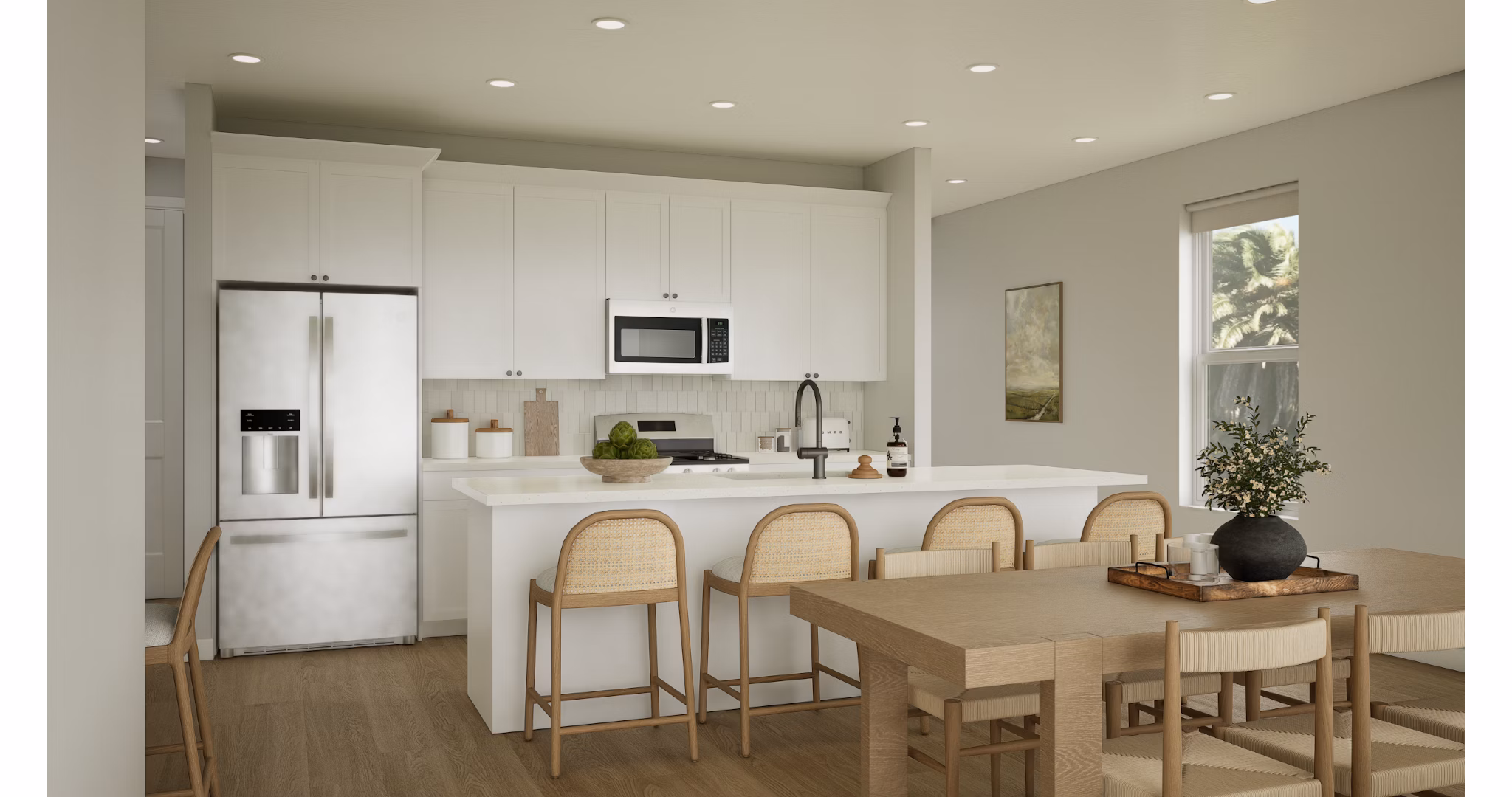 dining room at Viviano at Red Cliffs Apartments 