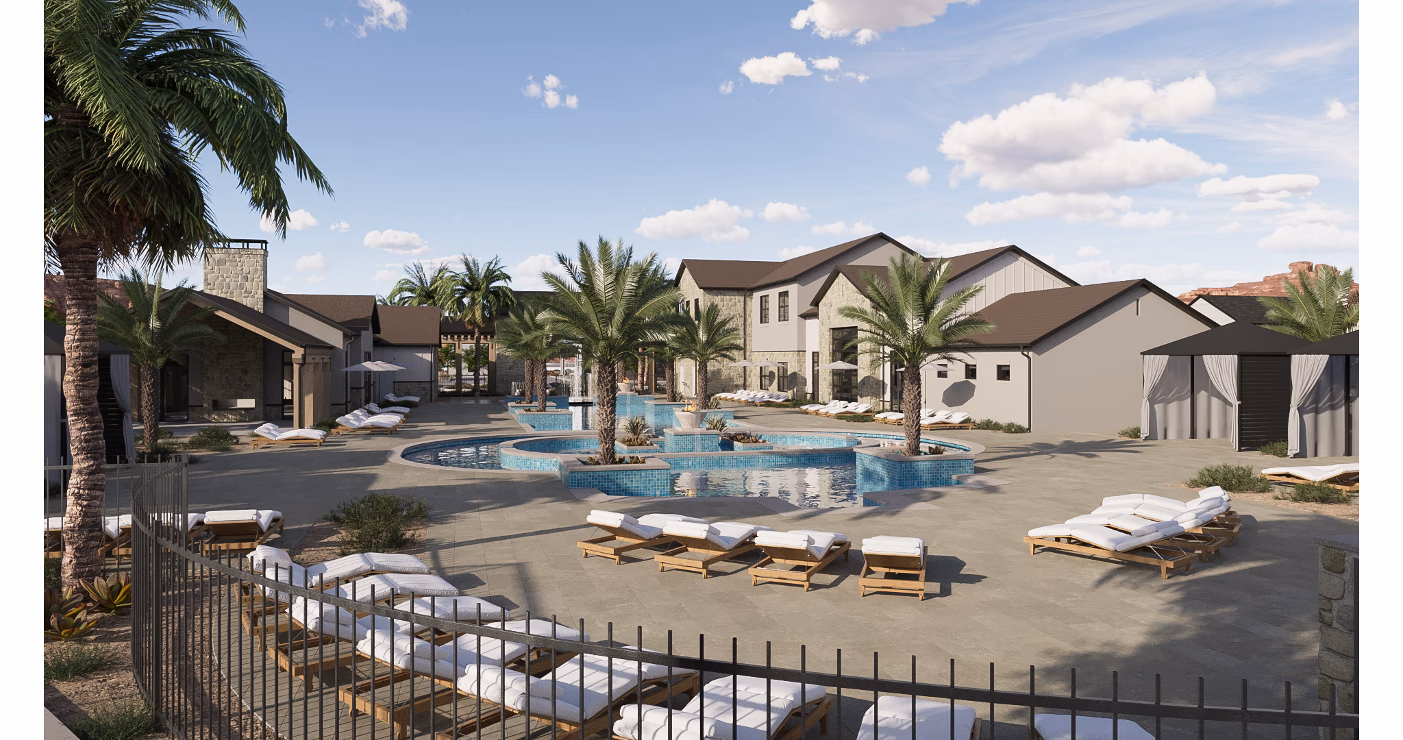 pool at Viviano at Red Cliffs Apartments 