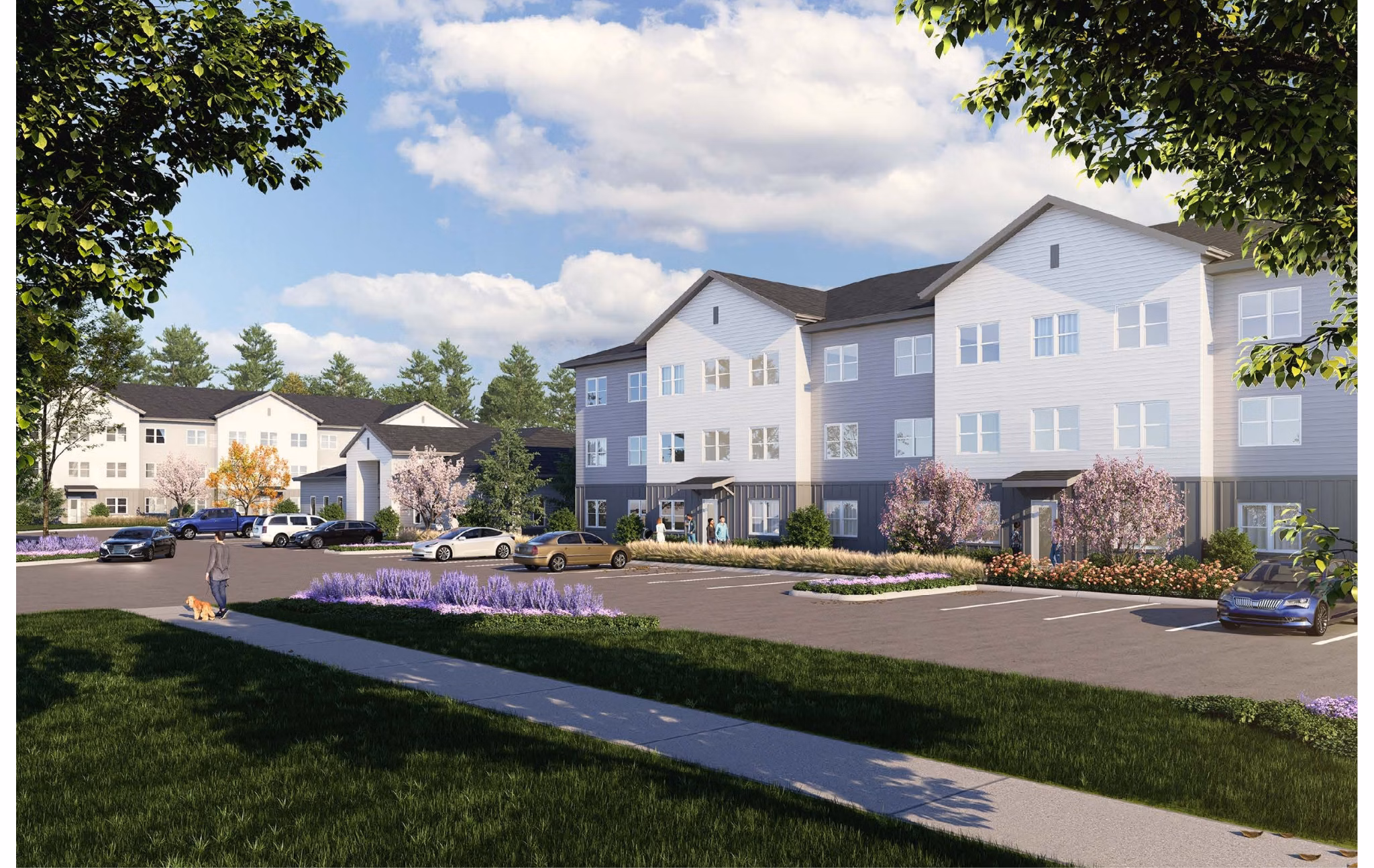 exterior at Alta Rowe Apartments 