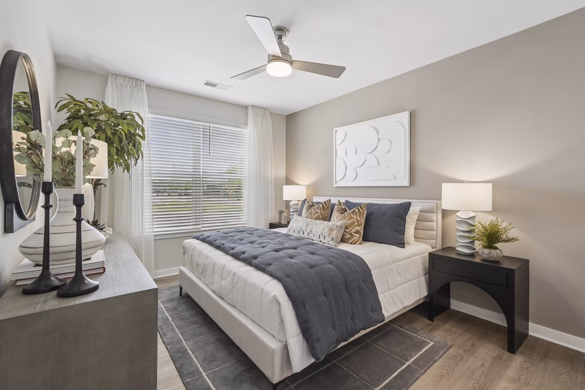 bedroom at Alta Rowe Apartments
