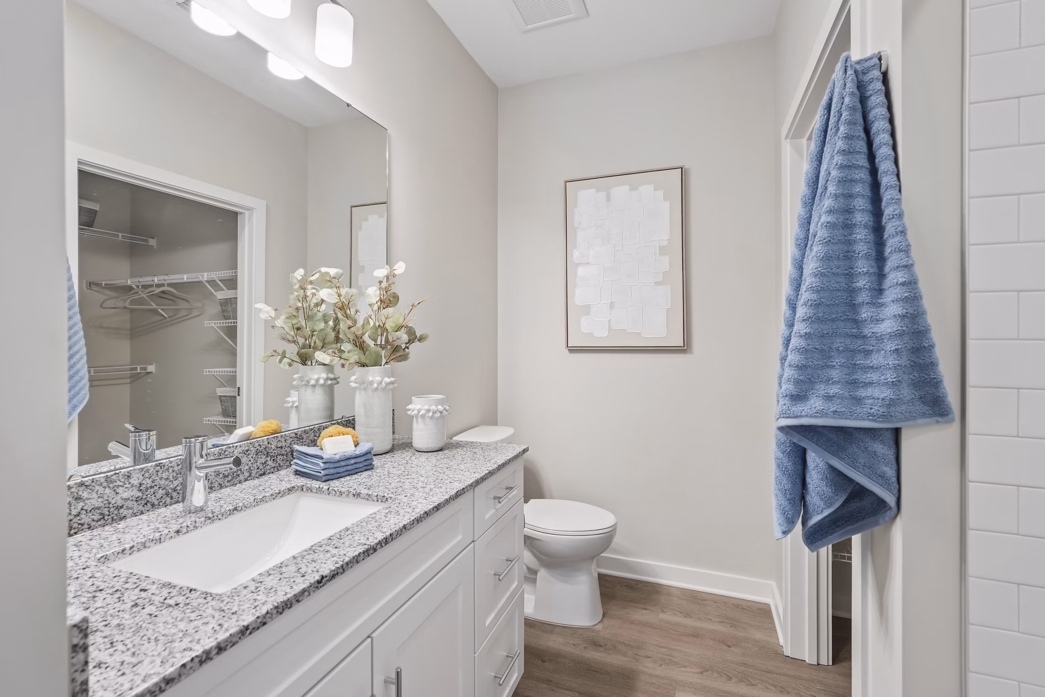 bathroom at Alta Rowe Apartments