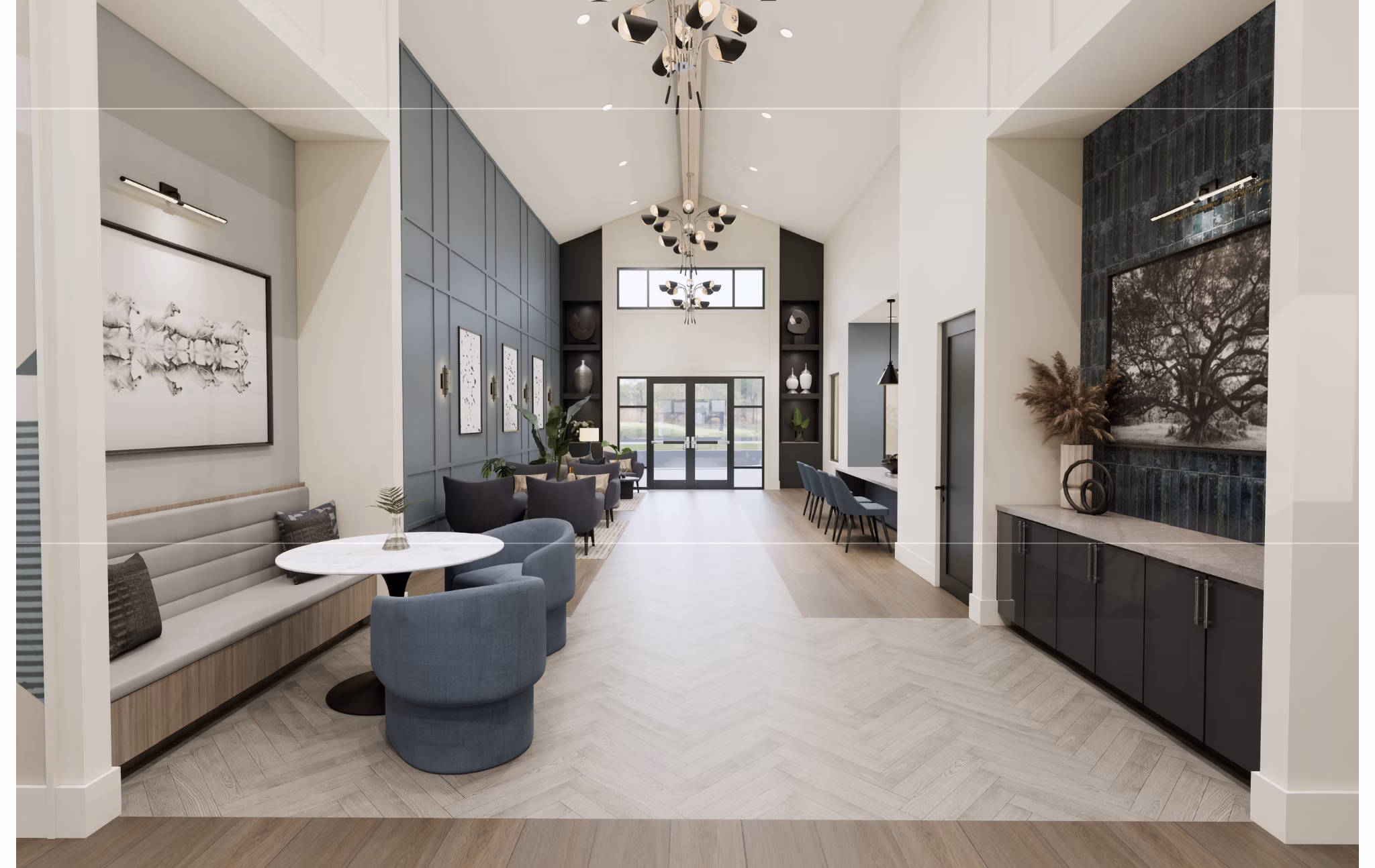 clubhouse at Alta Rowe Apartments 