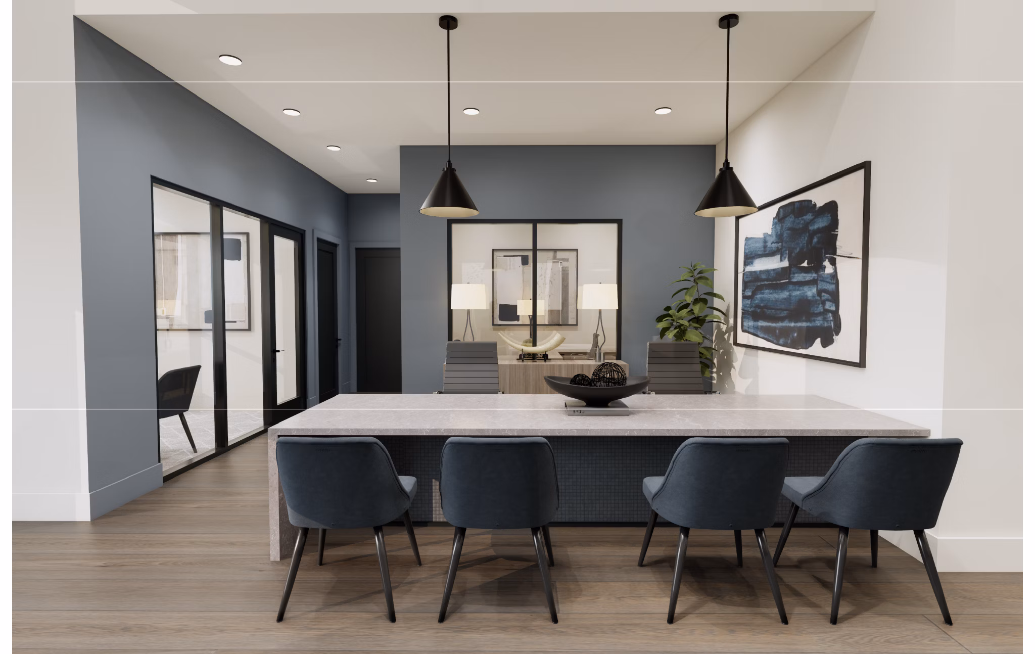 clubhouse at Alta Rowe Apartments 