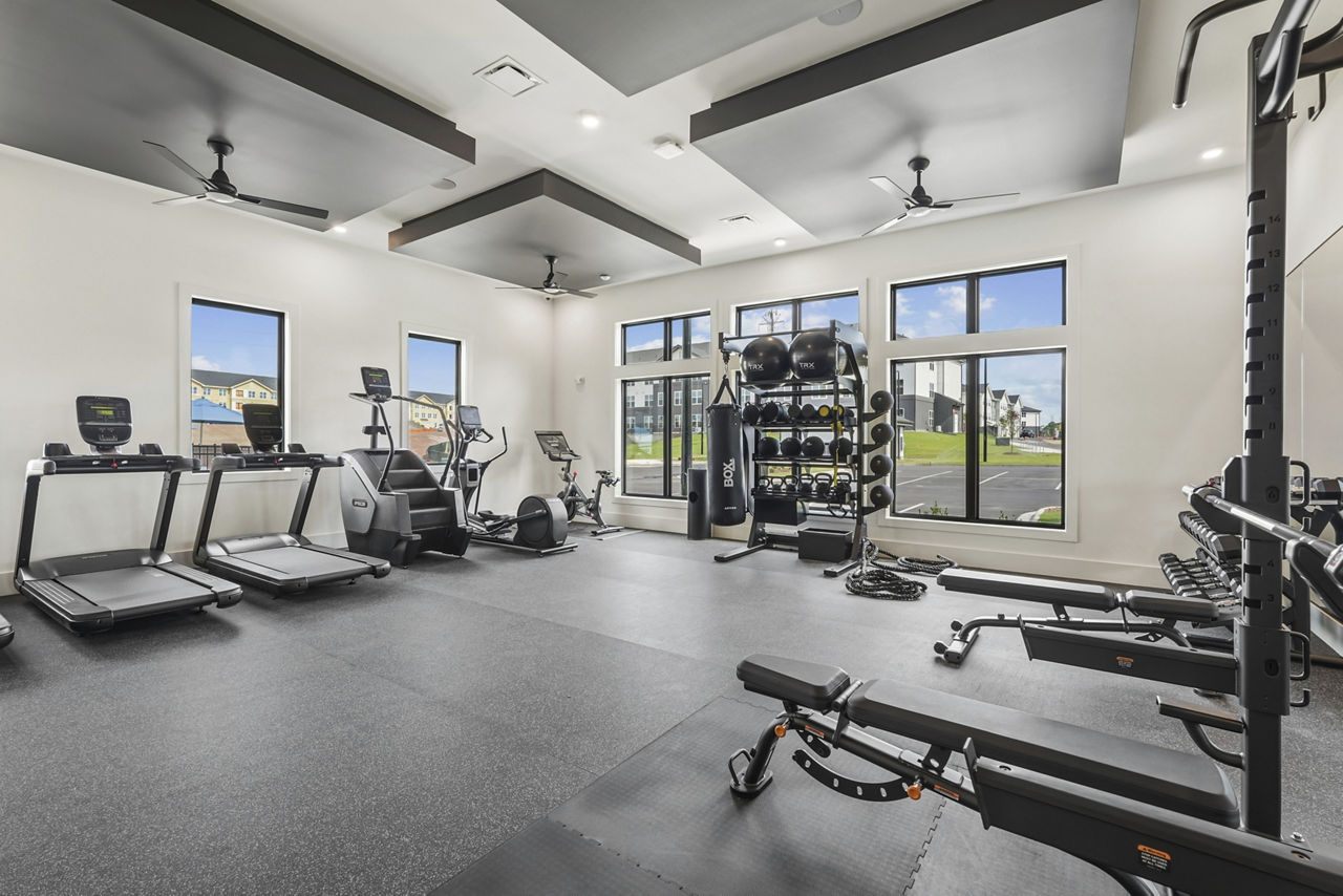 Gym at Alta Rowe (1 of 2)
