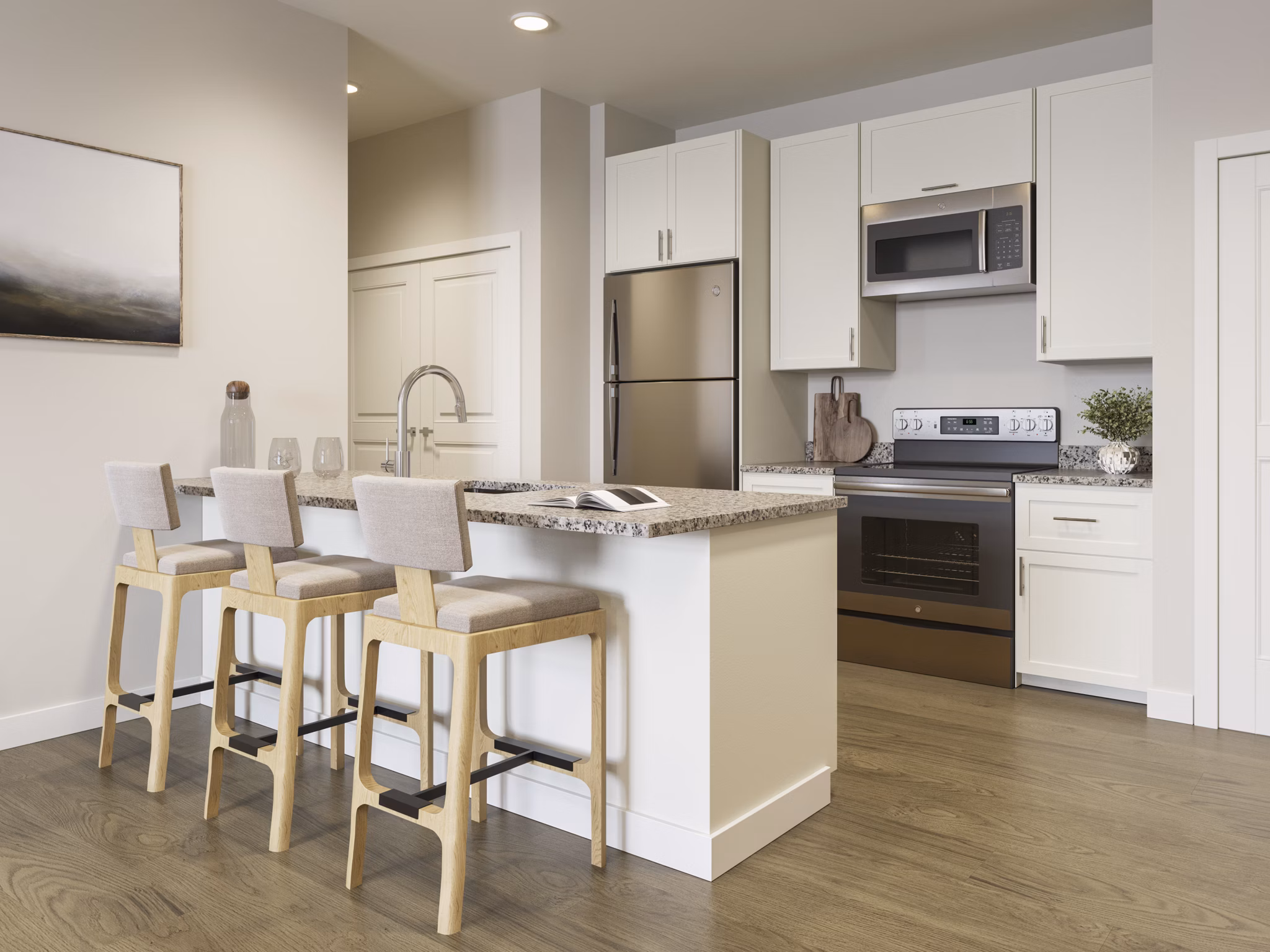 kitchen at Alta Rowe Apartments 