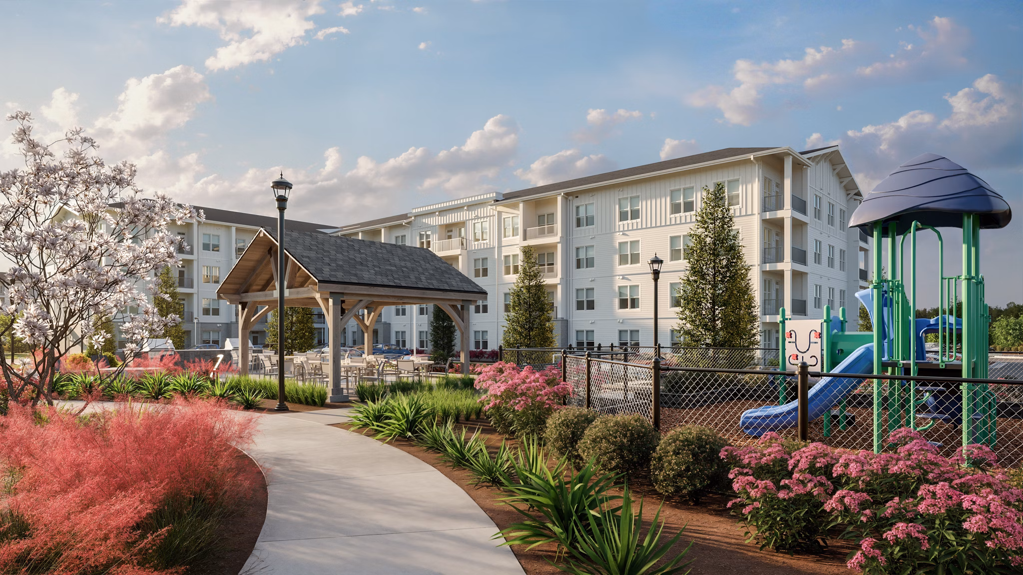 Recreational Area at The Henley Apartments