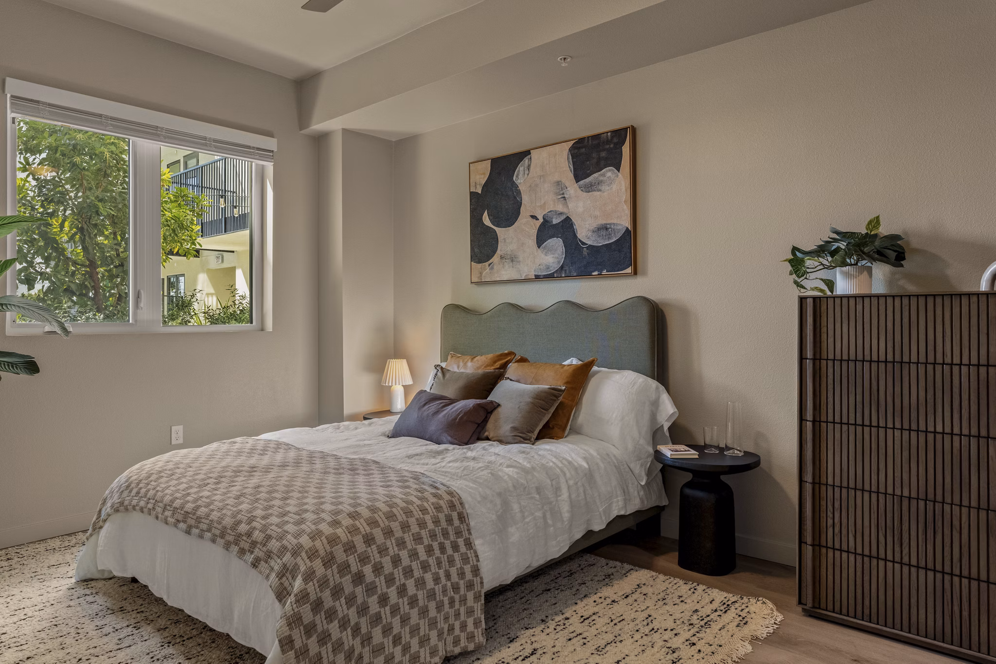 Bedroom at The Landing Apartments
