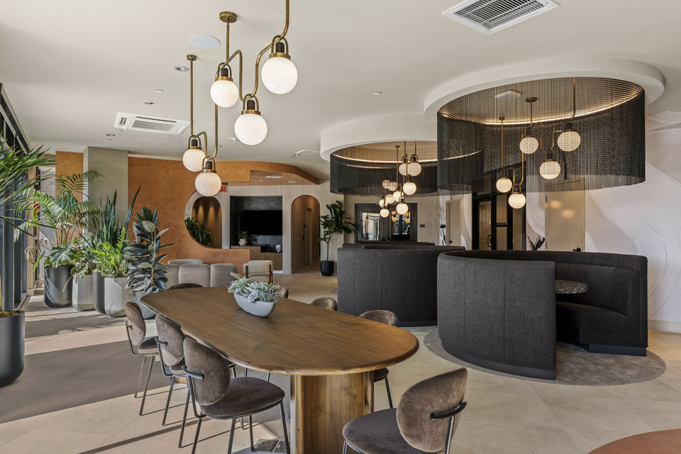 Clubhouse/Lobby at The Landing Apartments