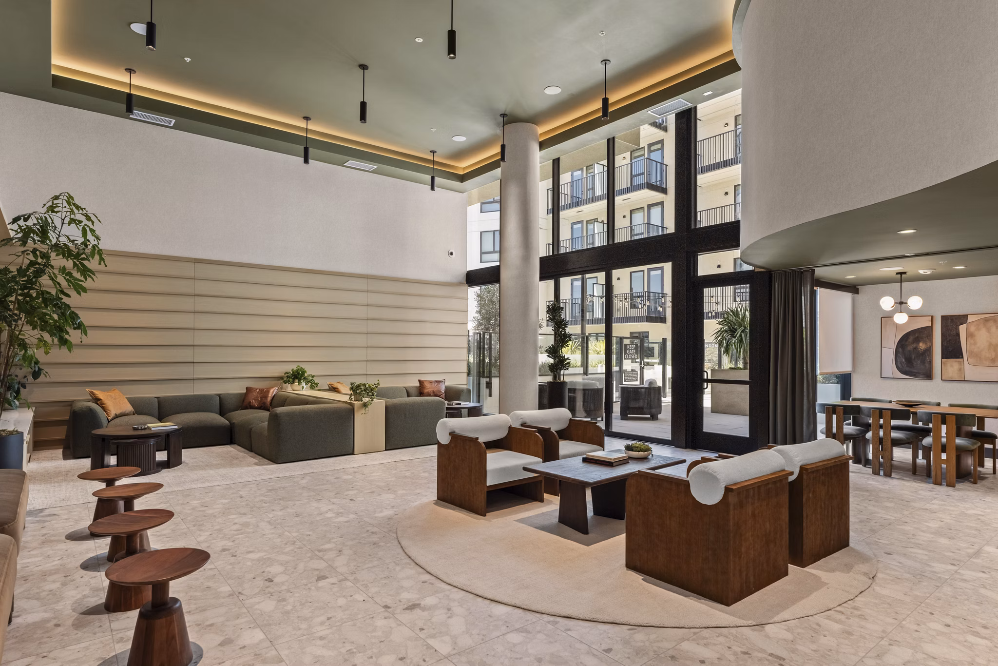 Clubhouse/Lobby at The Landing Apartments
