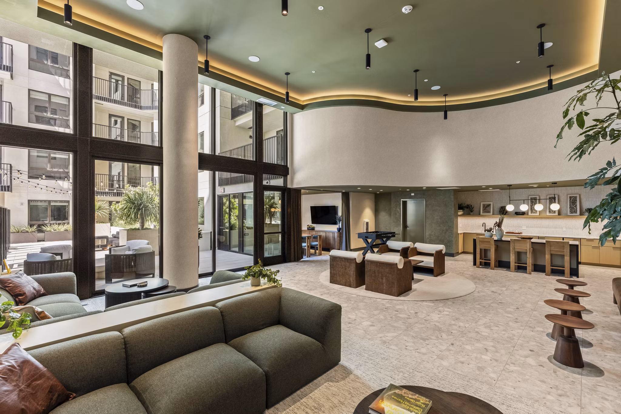 Clubhouse/Lobby at The Landing Apartments