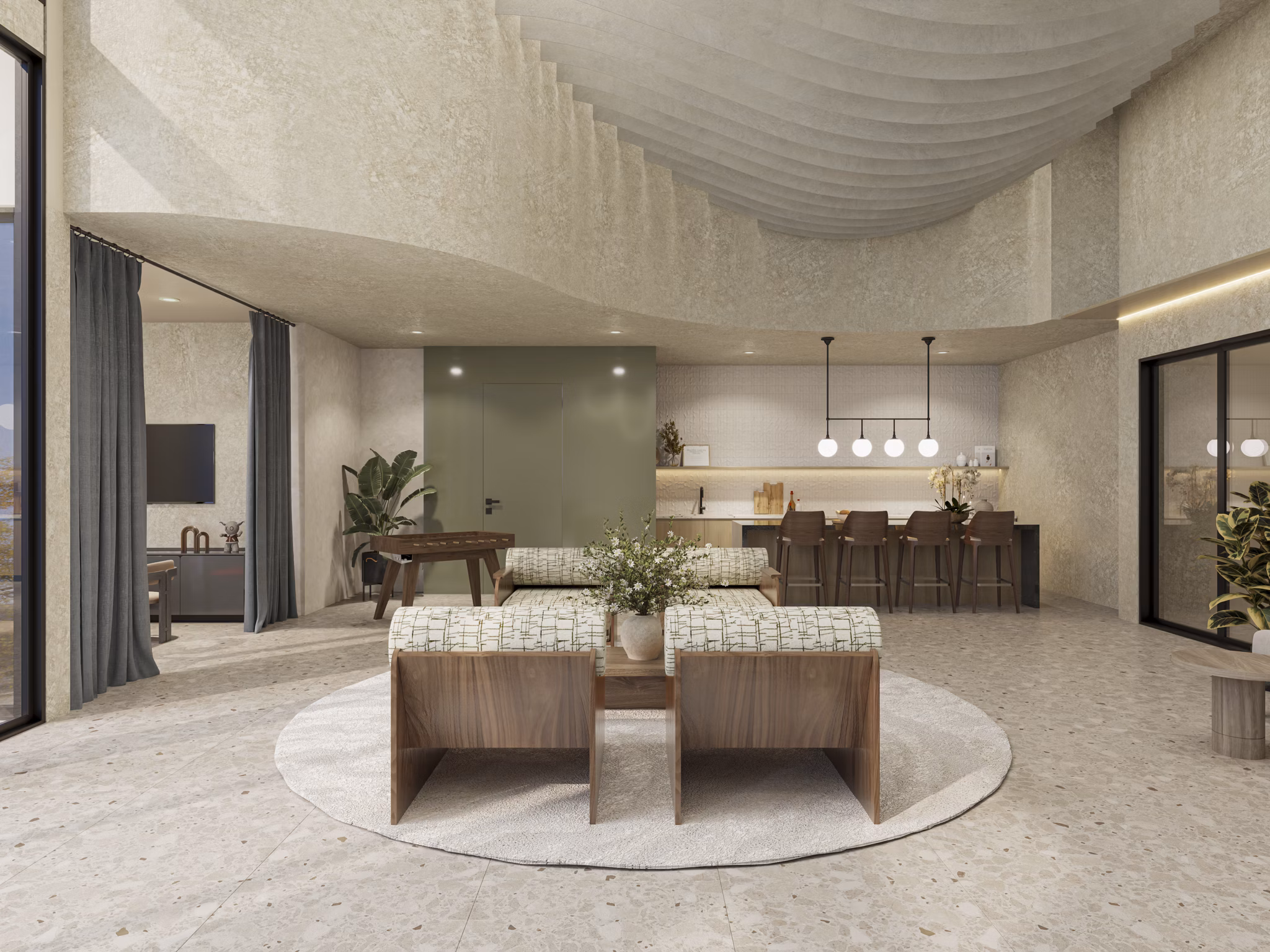 Rendering for The Landing Apartments
