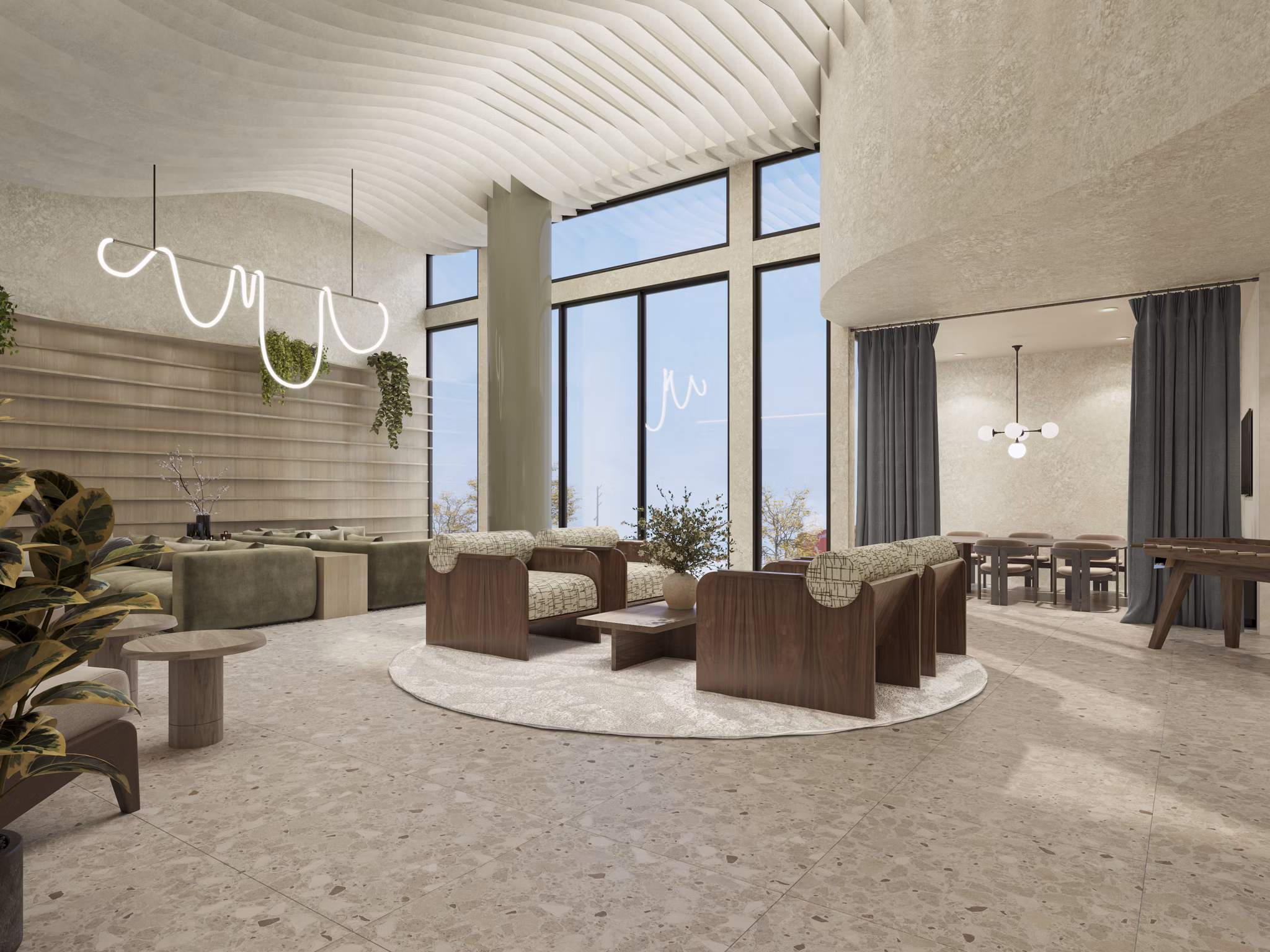 Rendering for The Landing Apartments