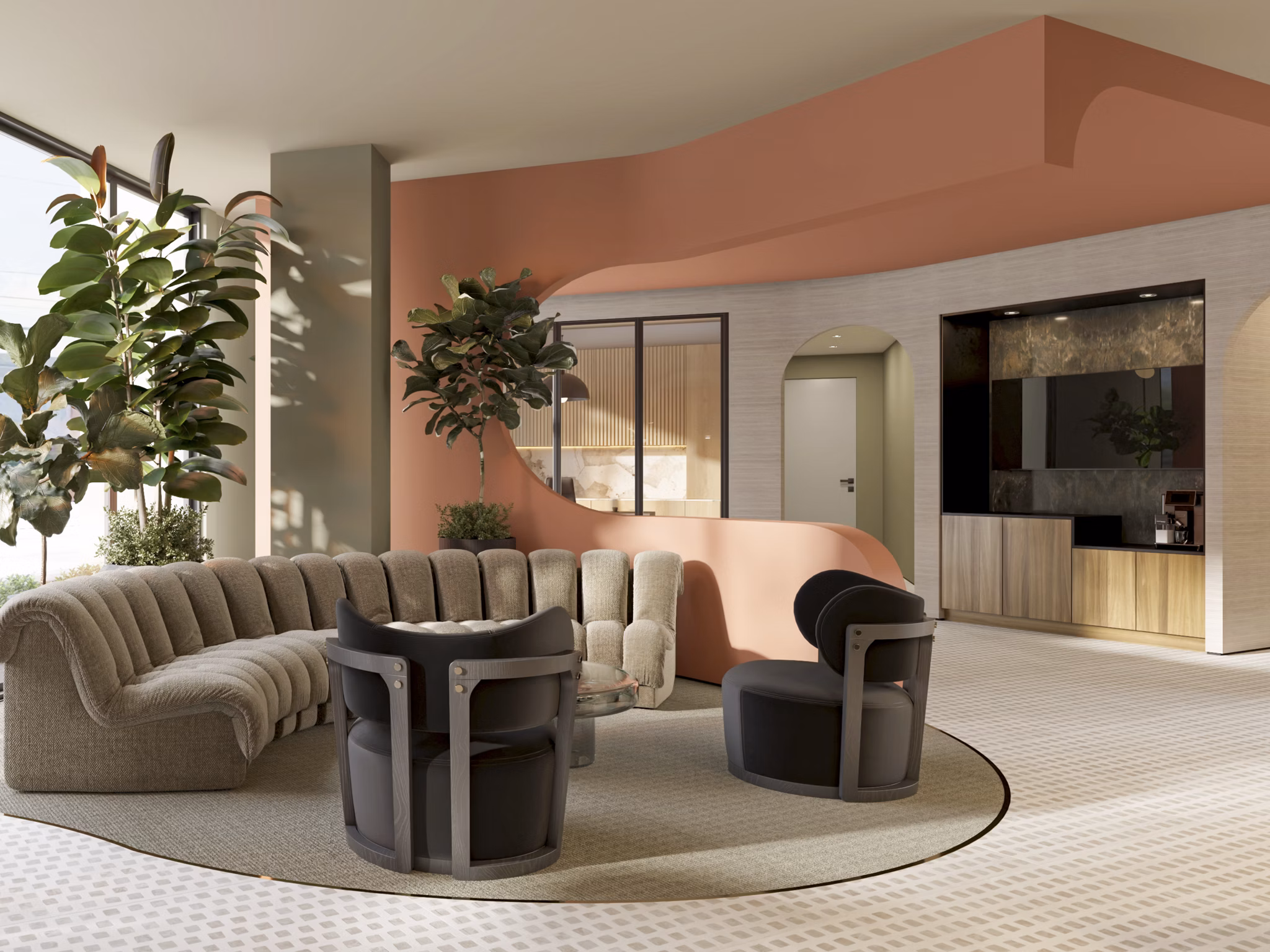 Rendering for The Landing Apartments