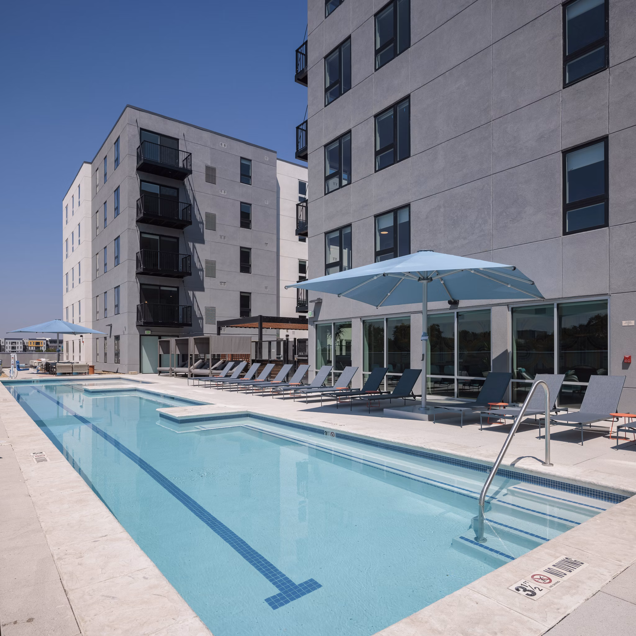 pool at Kalaco Apartments