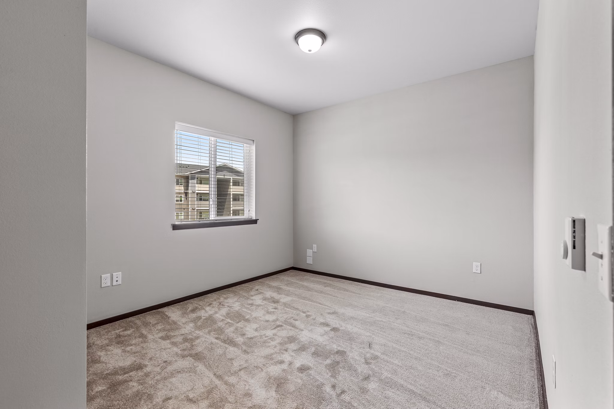 Bedroom at The Carnahan Collection Apartments