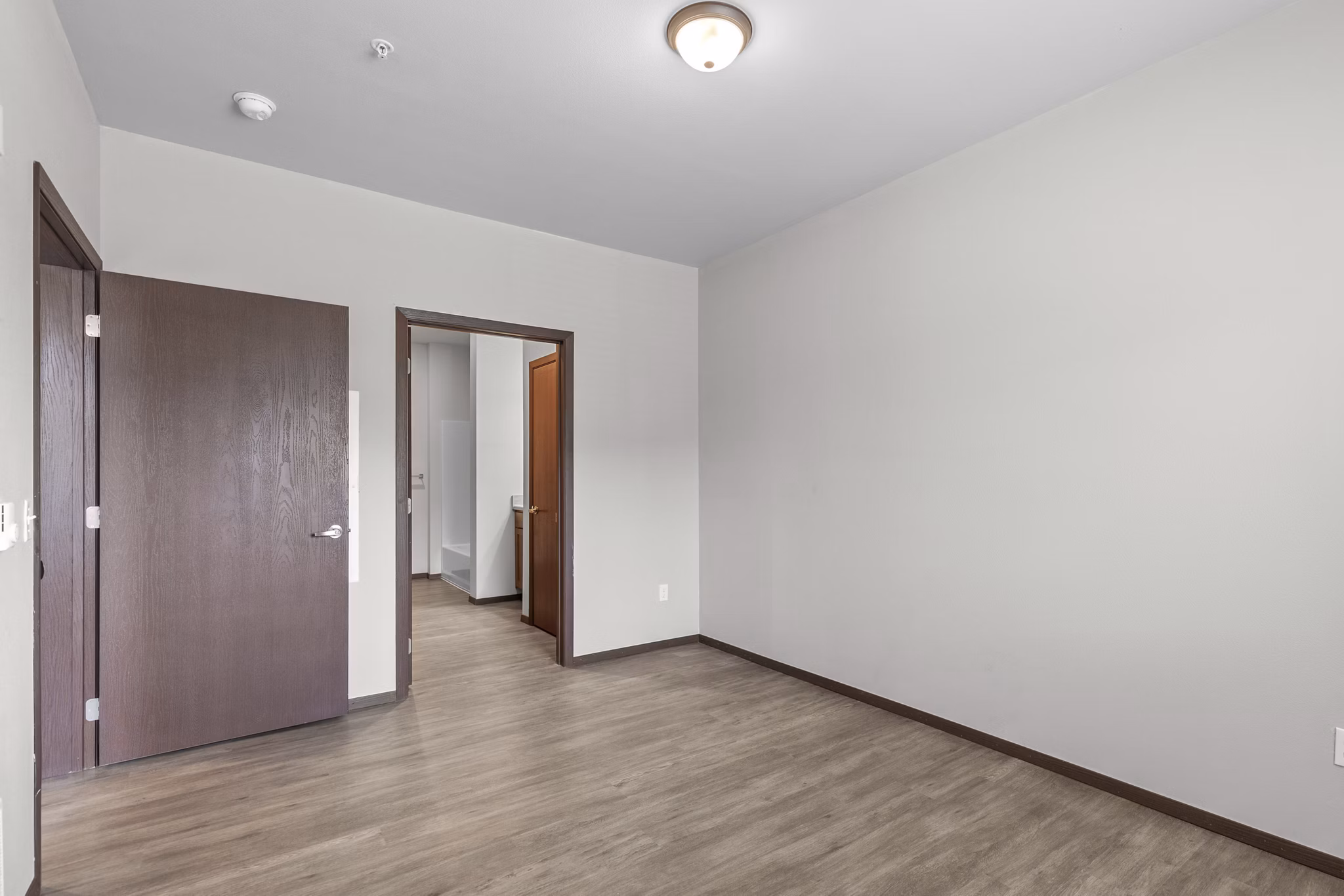 Bedroom at The Carnahan Collection Apartments